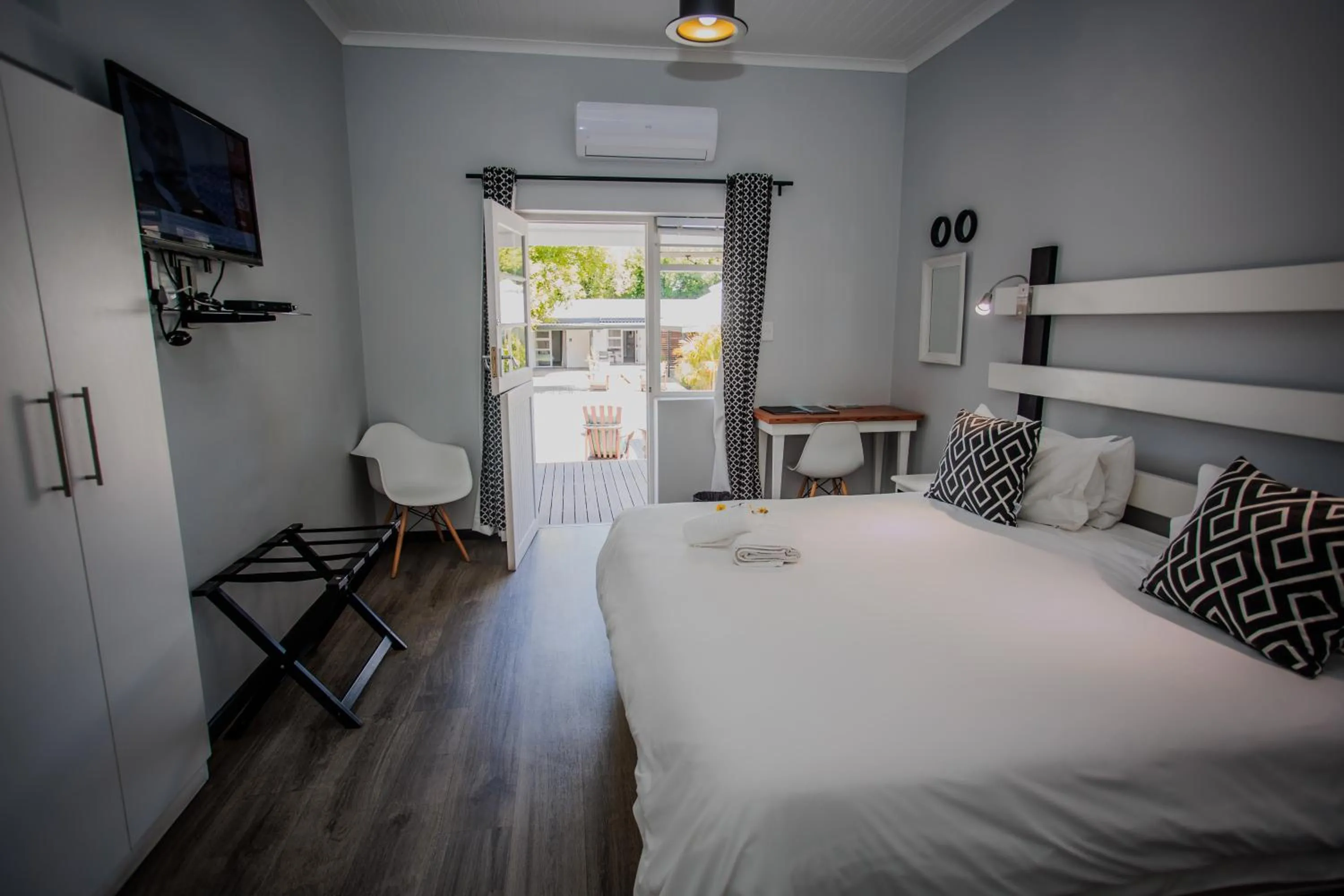 Bed in Aan de Eike Guest House