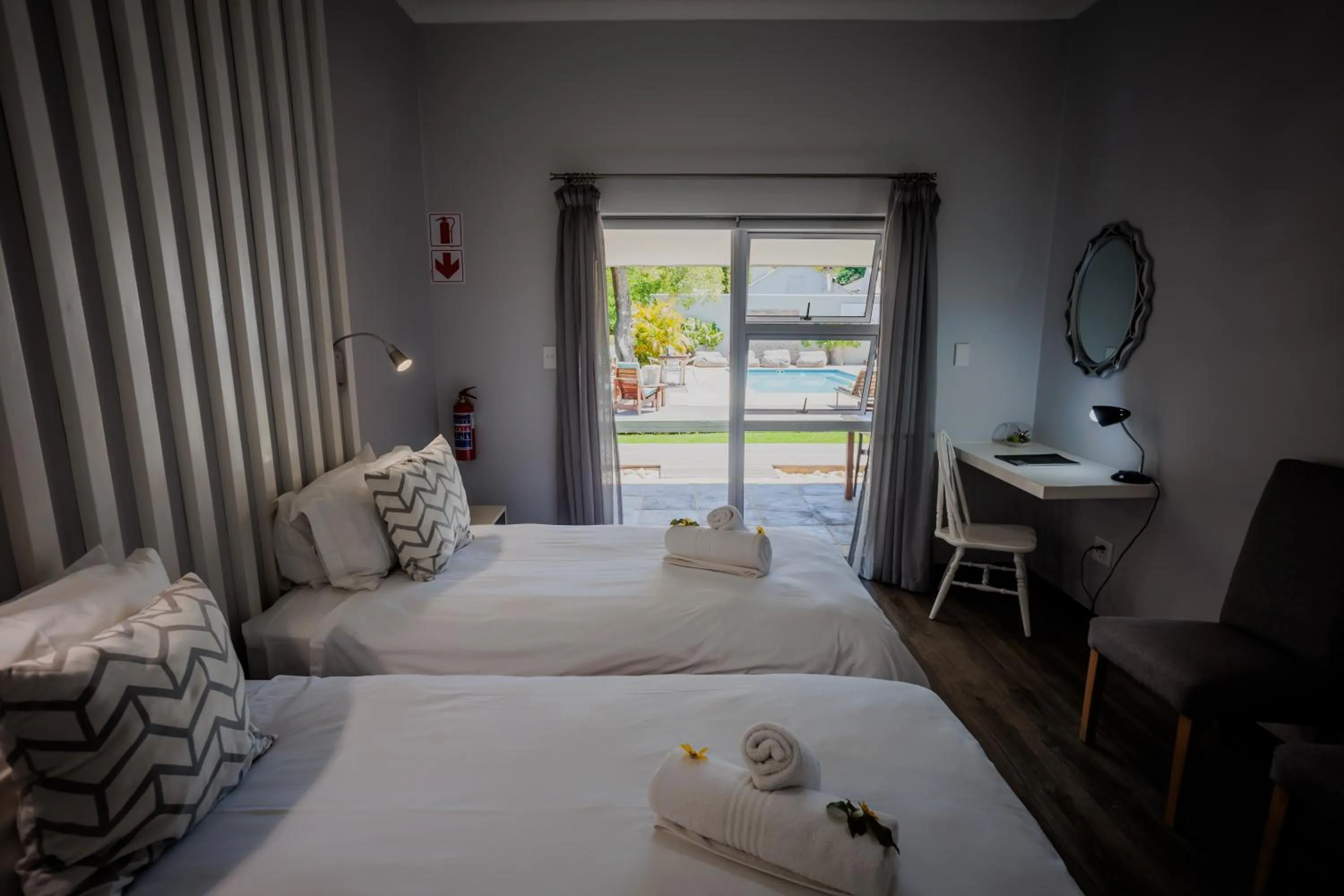 Bed in Aan de Eike Guest House