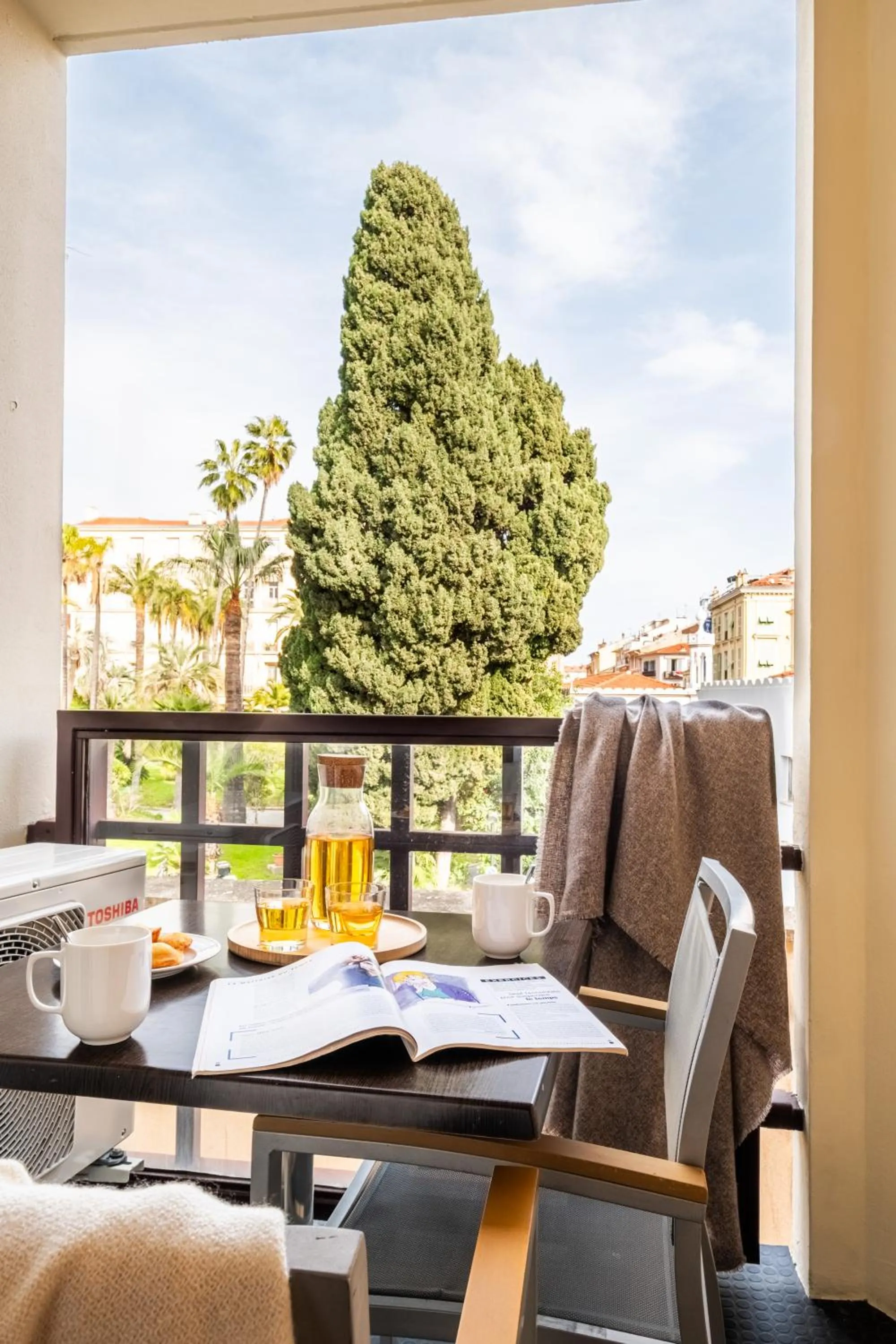 Patio in Résidence Pierre & Vacances Les Citronniers