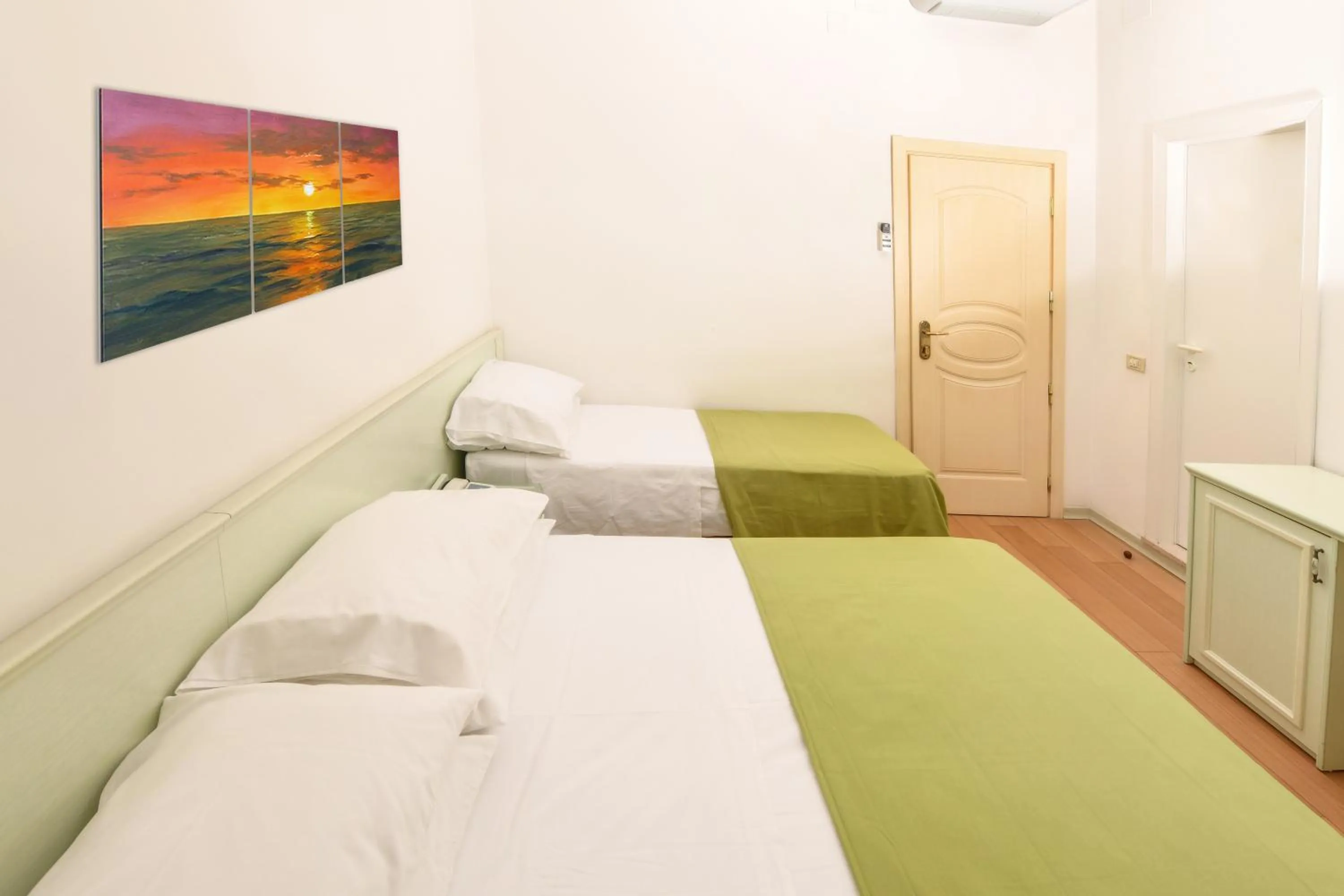 Bed in Hotel La Rosa