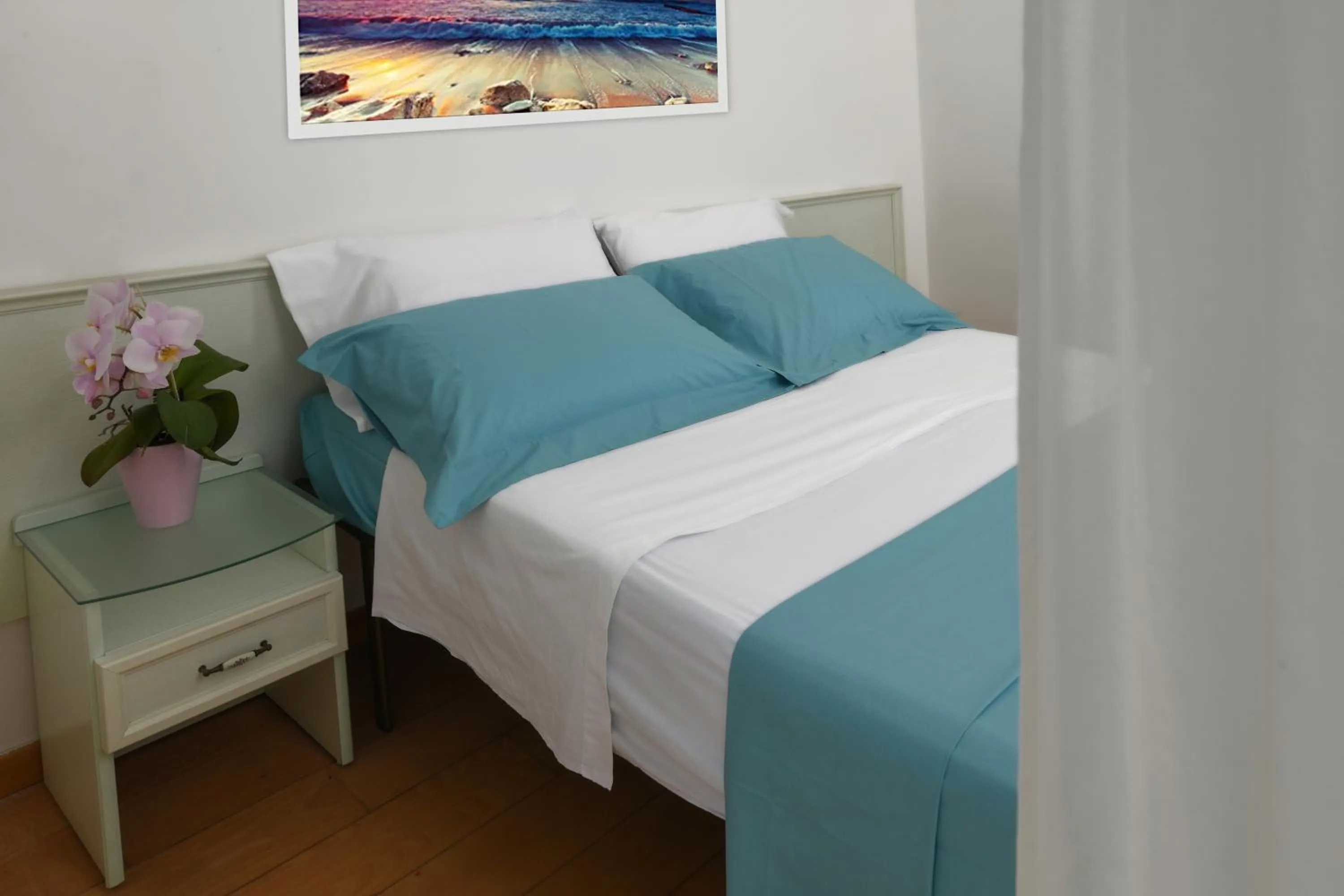 Bed in Hotel La Rosa