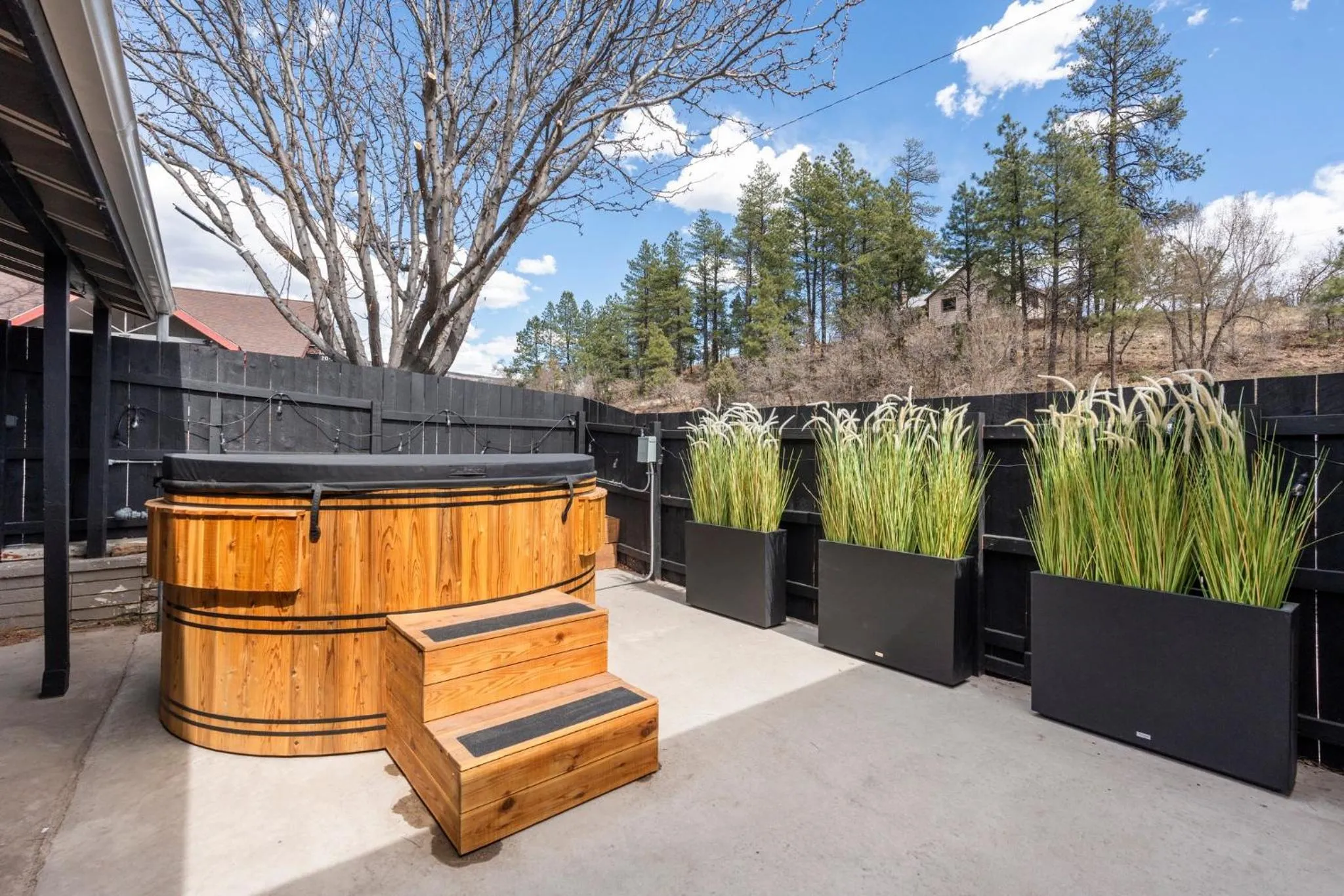 Hot Tub in Adventure Inn Durango