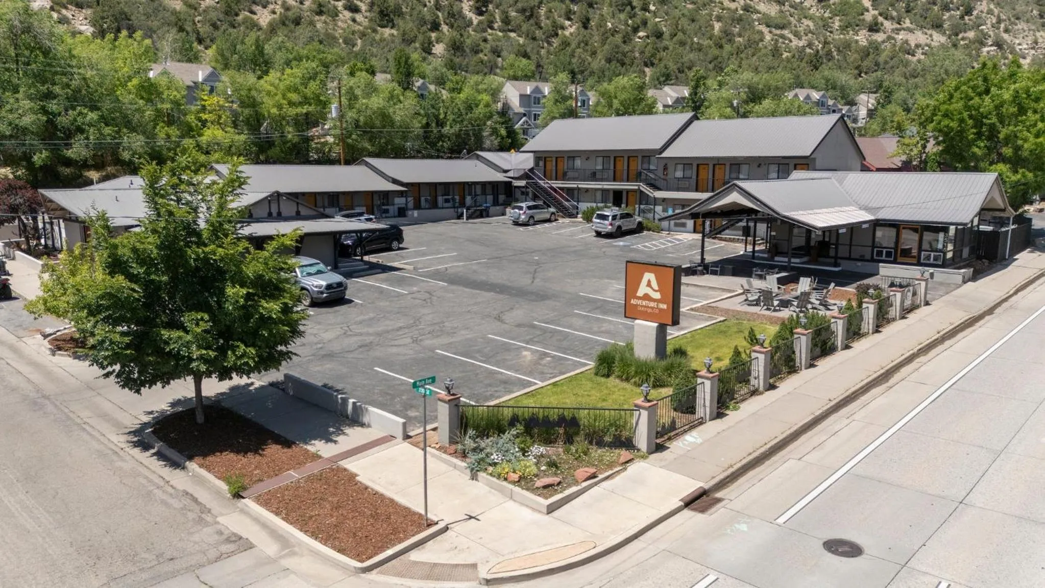 Property building in Adventure Inn Durango