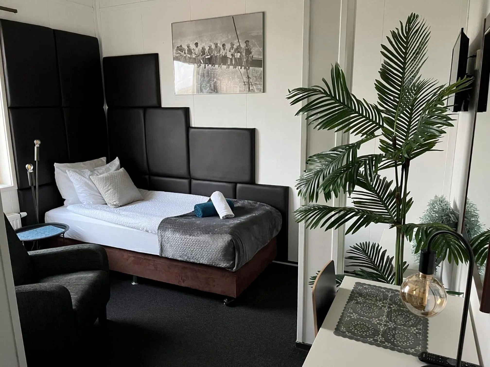 Bed in Hotel Dijkzicht