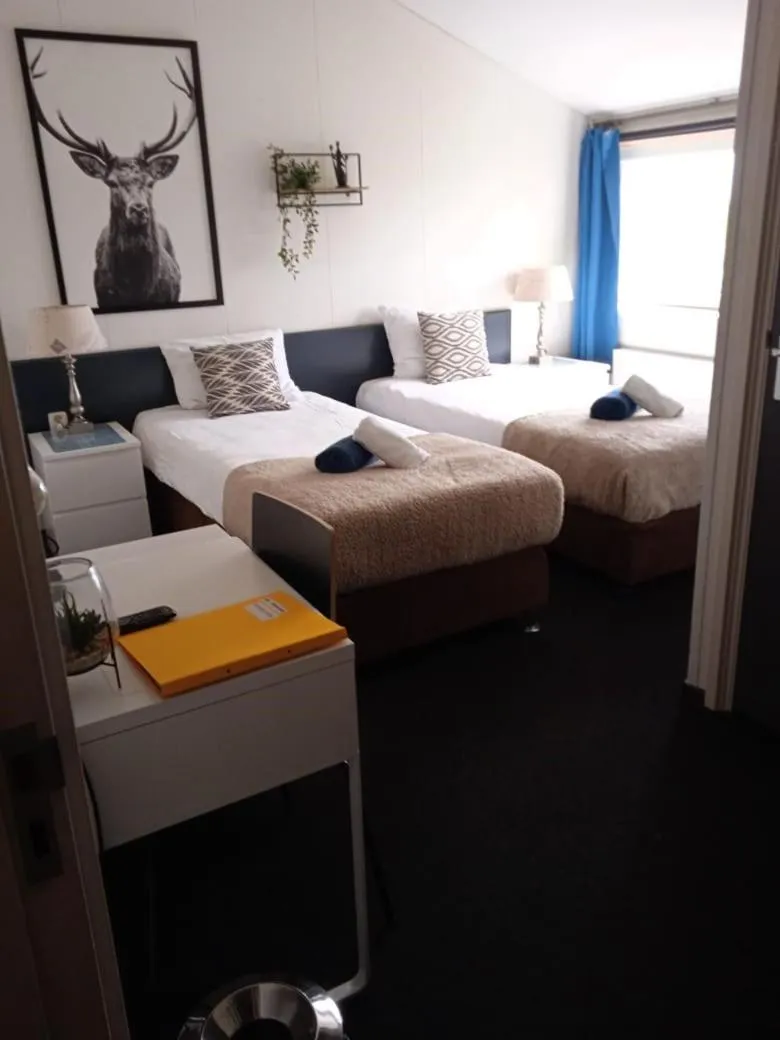 Bed in Hotel Dijkzicht