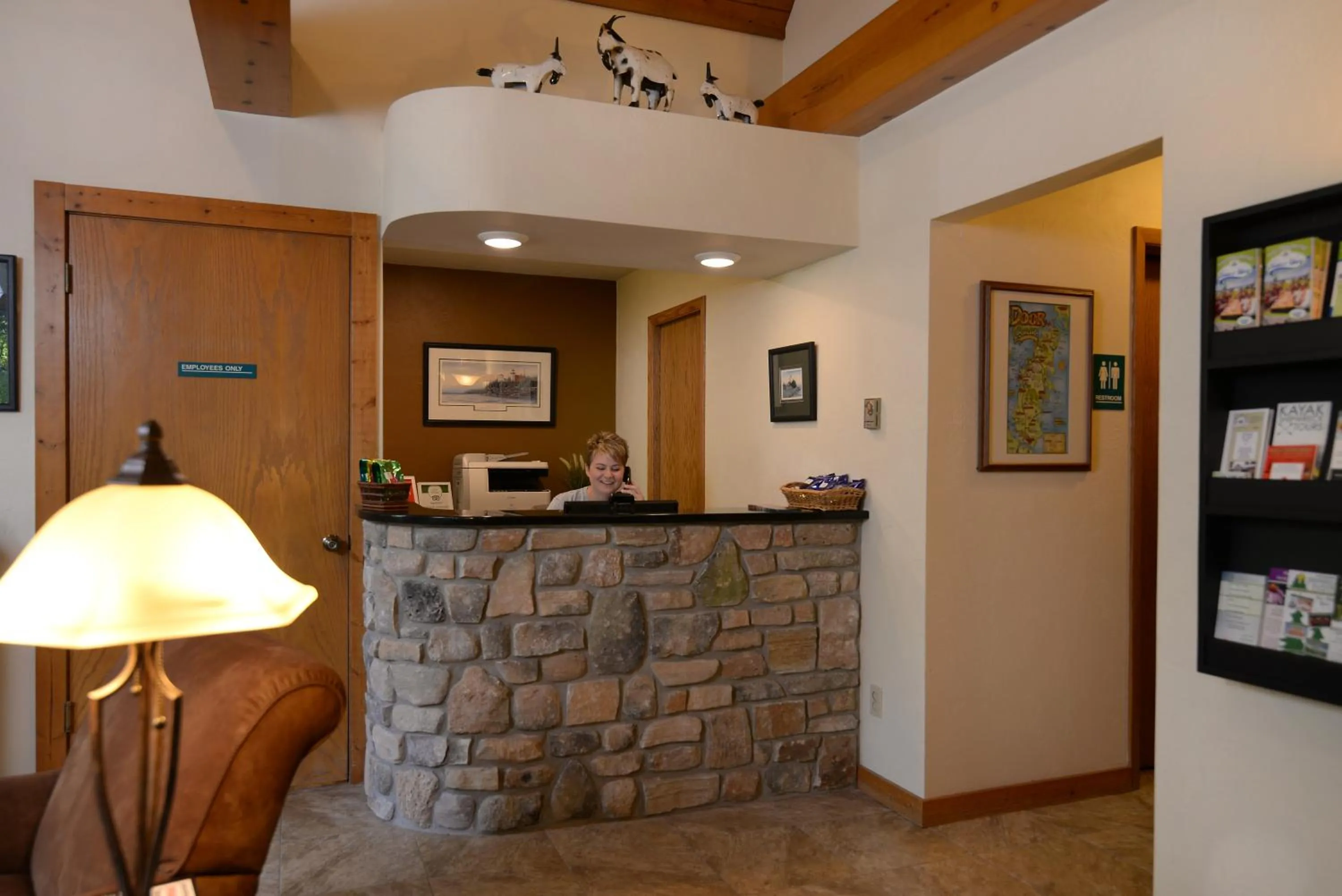 Lobby or reception in The Inn at Little Sister Hill