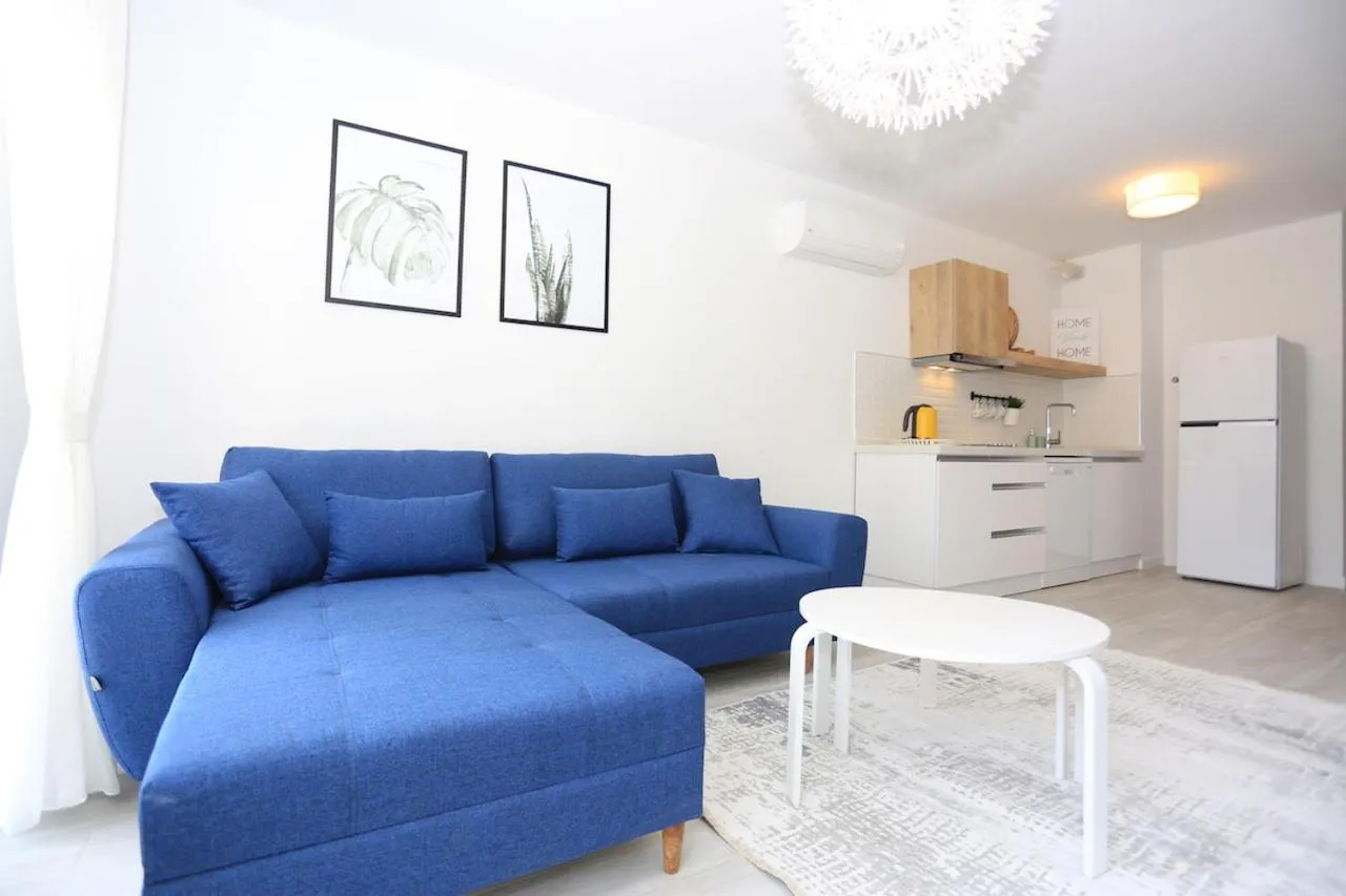Living room in Verde Suites Akyaka