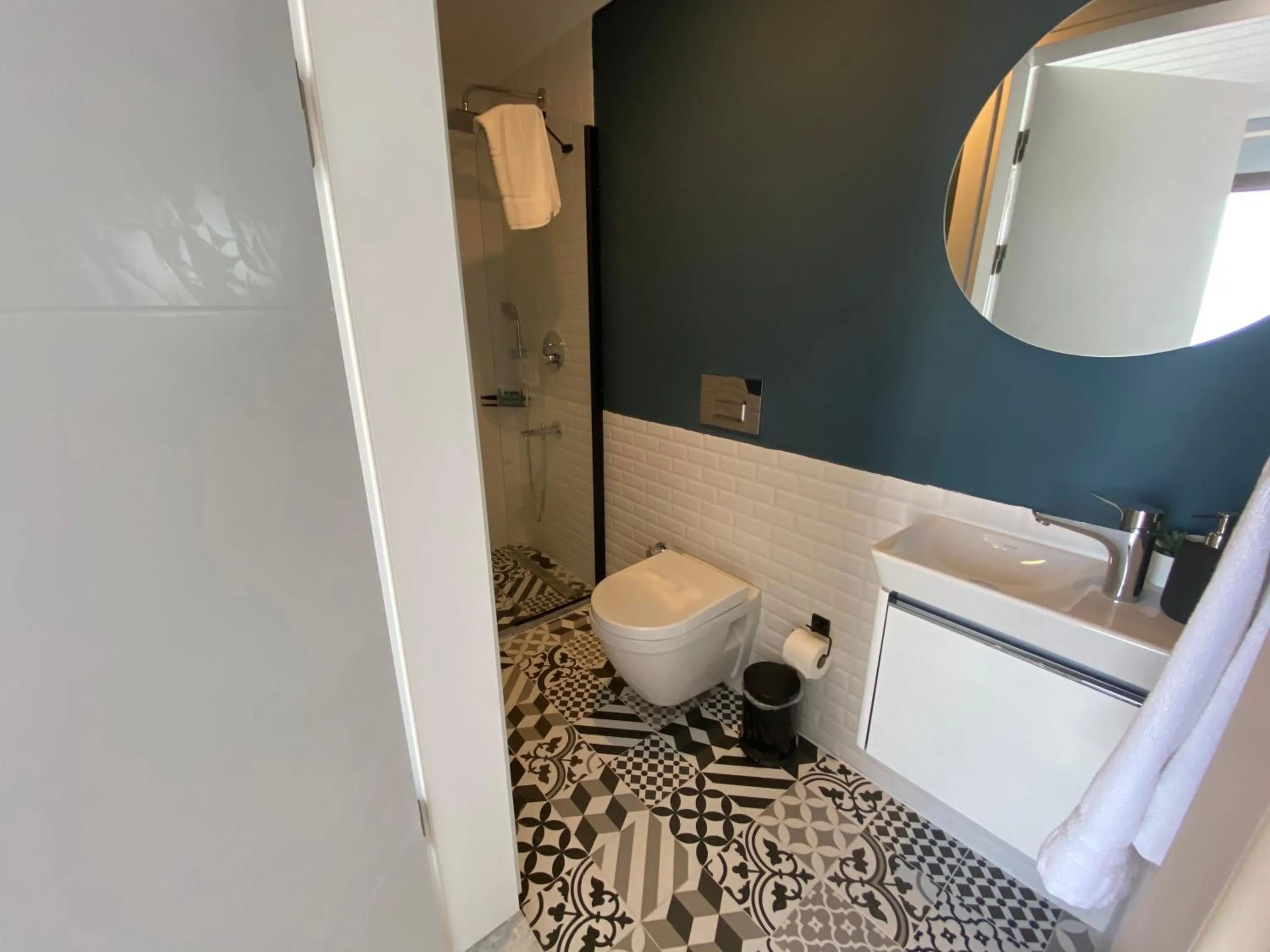 Bathroom in Verde Suites Akyaka