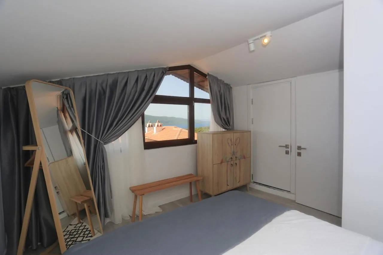Sea view, Bed in Verde Suites Akyaka