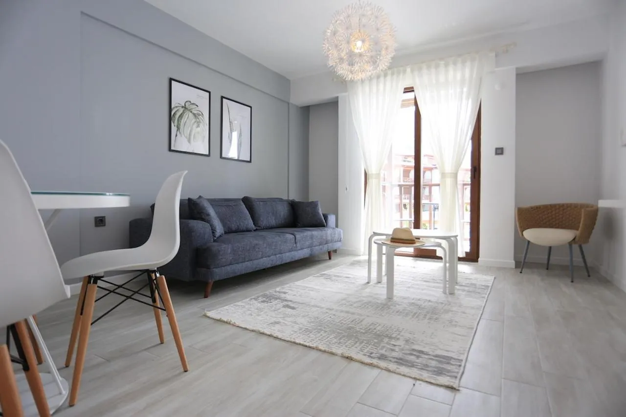 Living room in Verde Suites Akyaka