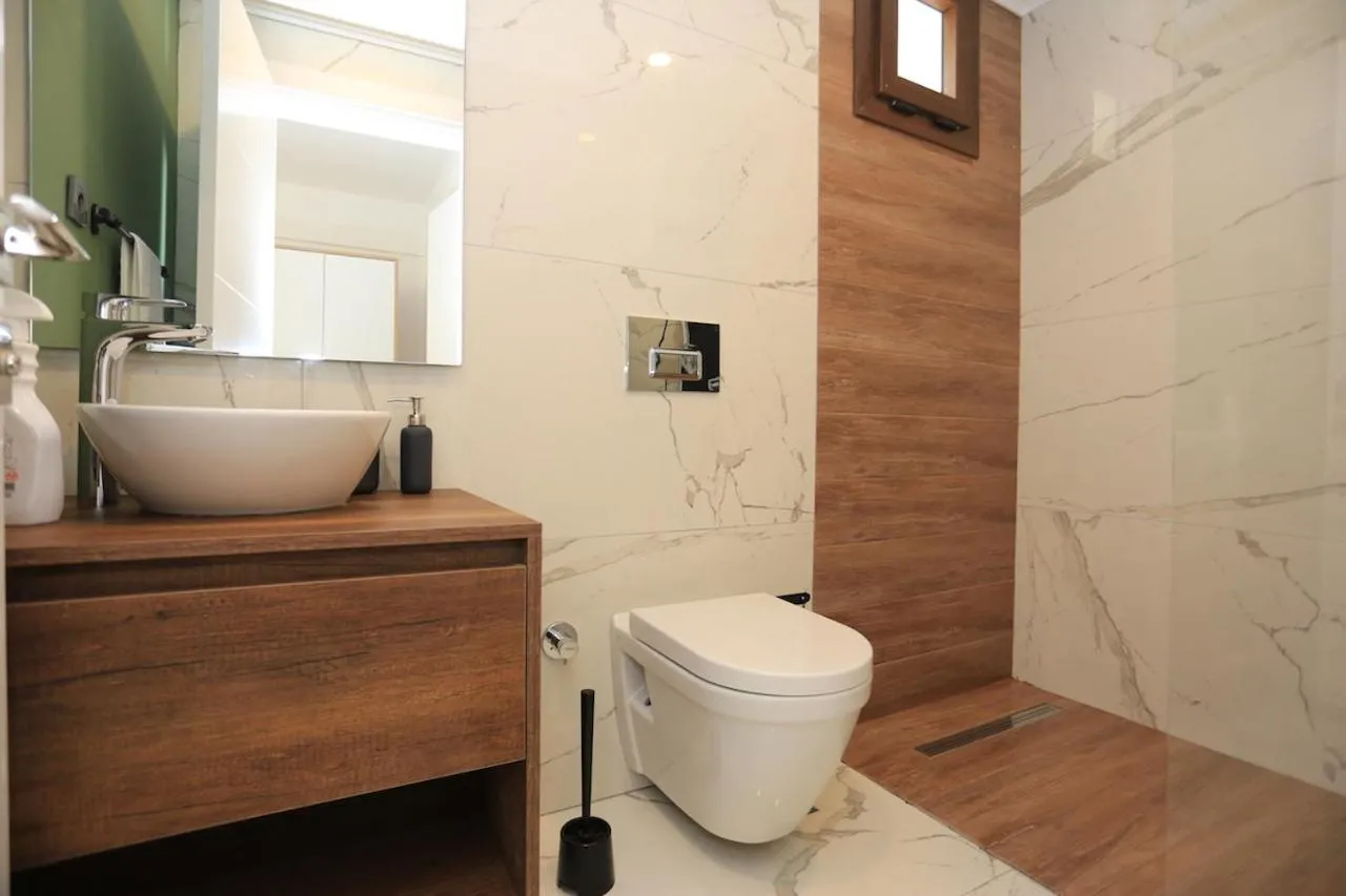 Shower in Verde Suites Akyaka