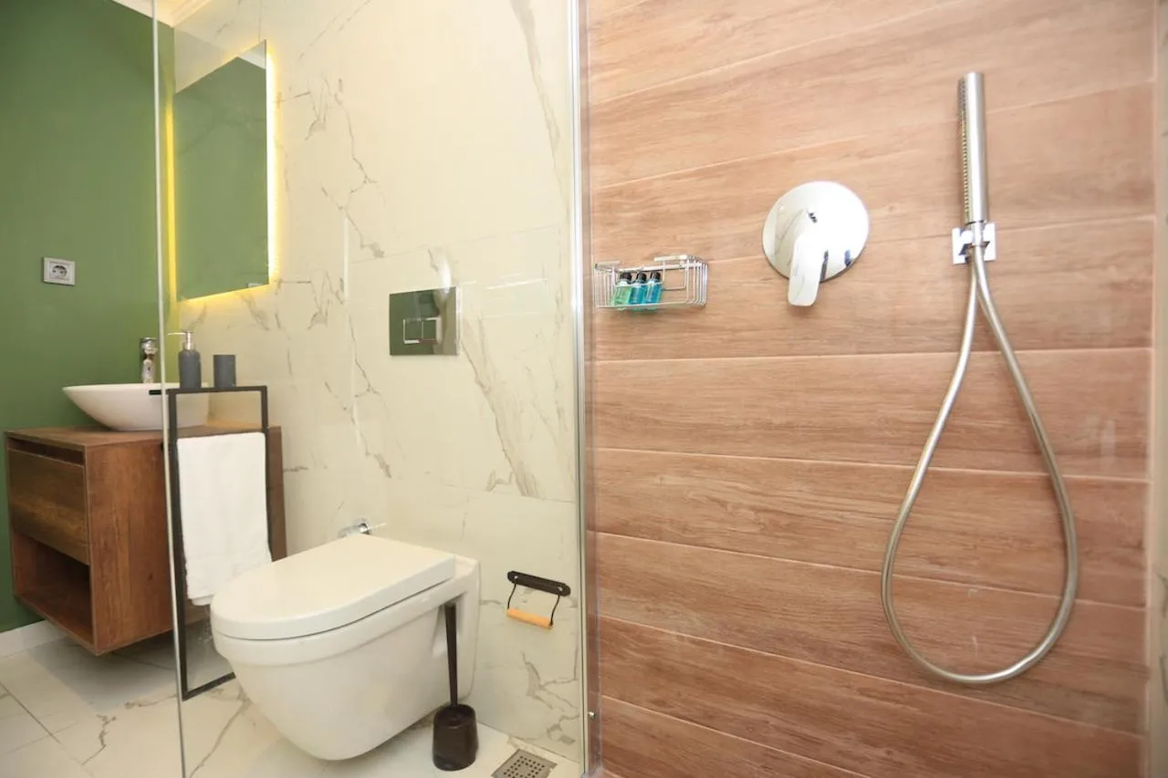 Shower in Verde Suites Akyaka