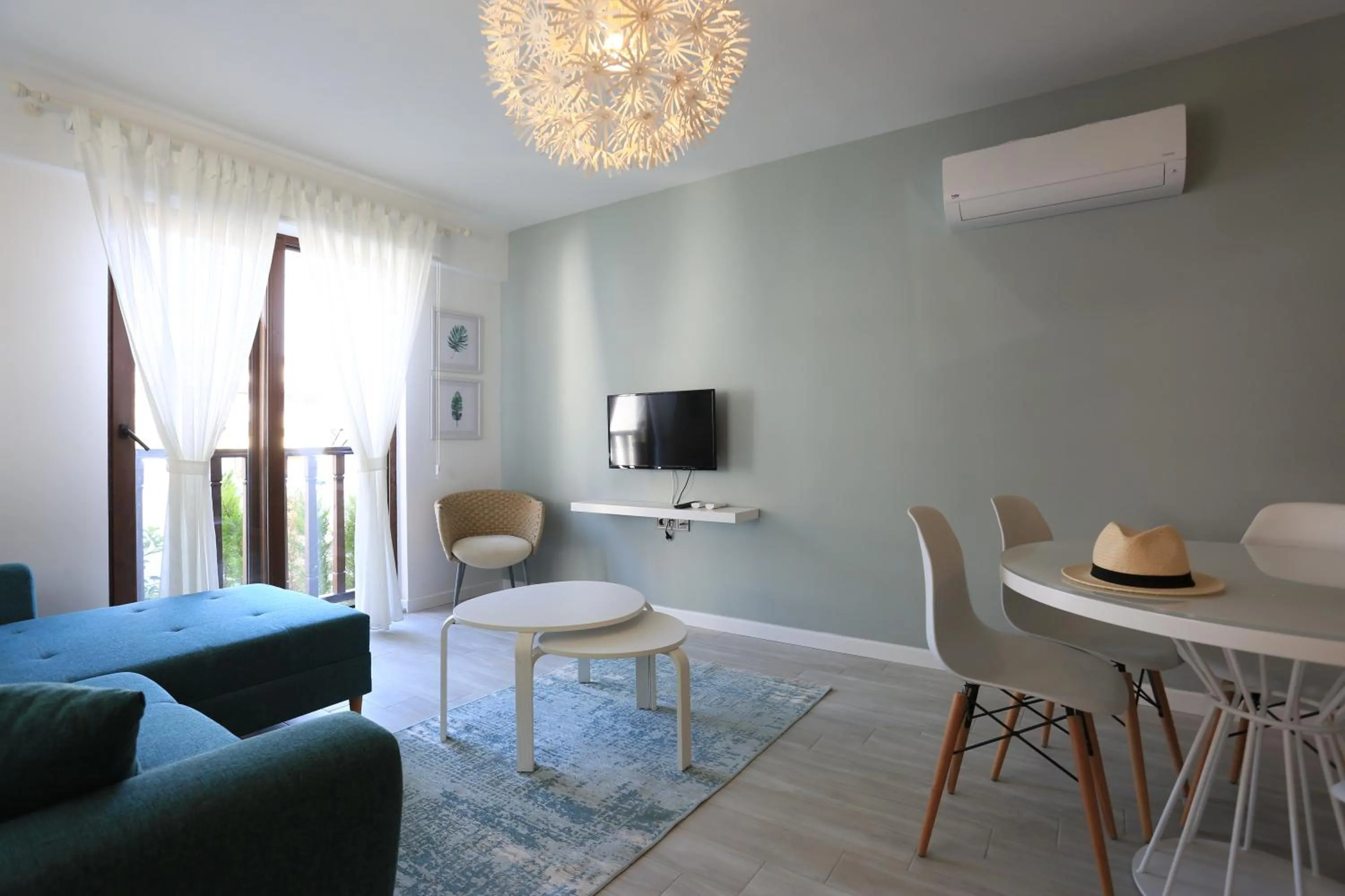 Living room in Verde Suites Akyaka
