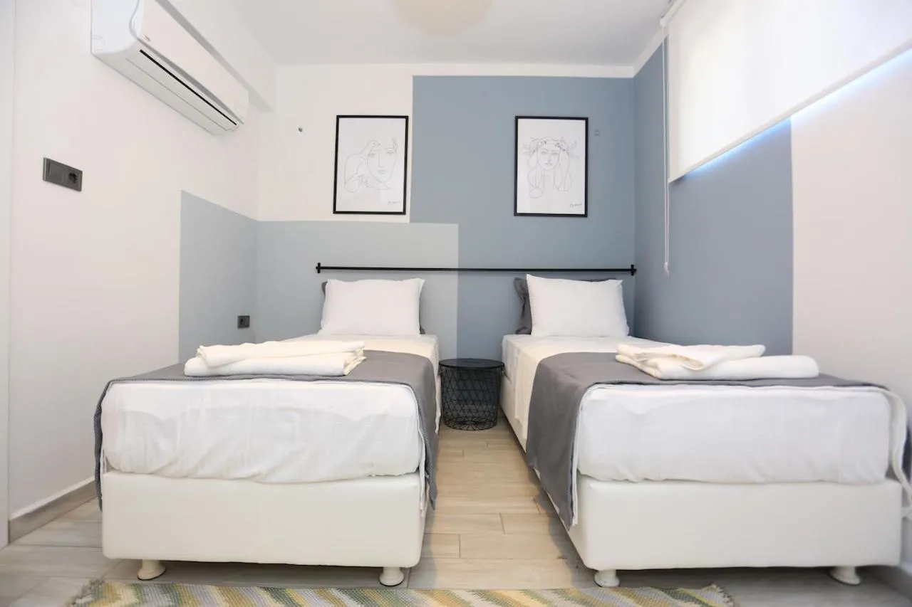 Bed in Verde Suites Akyaka