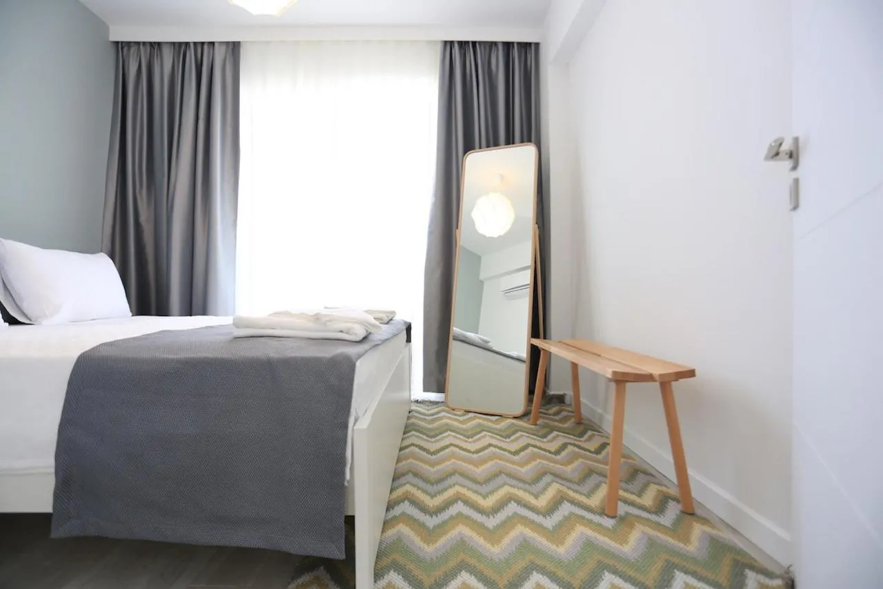 Bed in Verde Suites Akyaka
