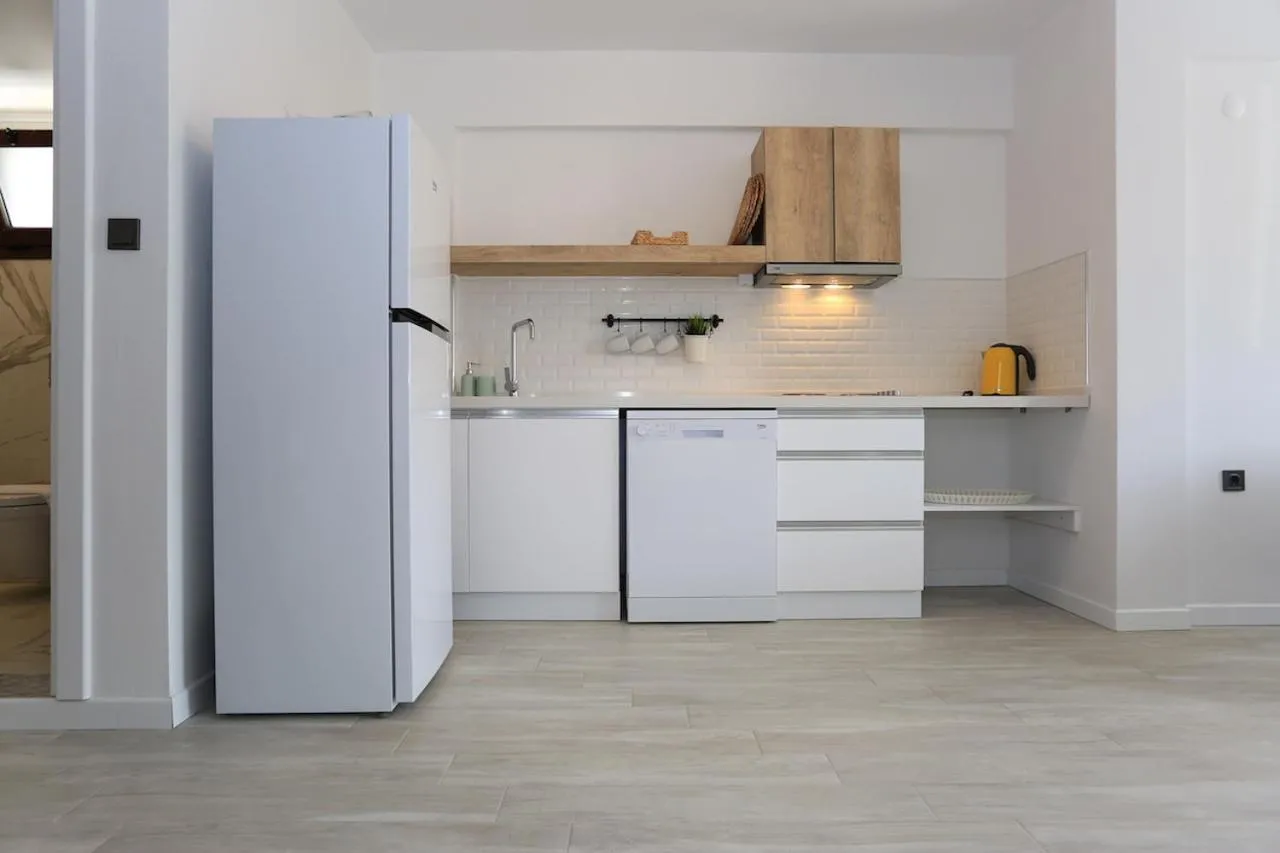 Kitchen or kitchenette in Verde Suites Akyaka