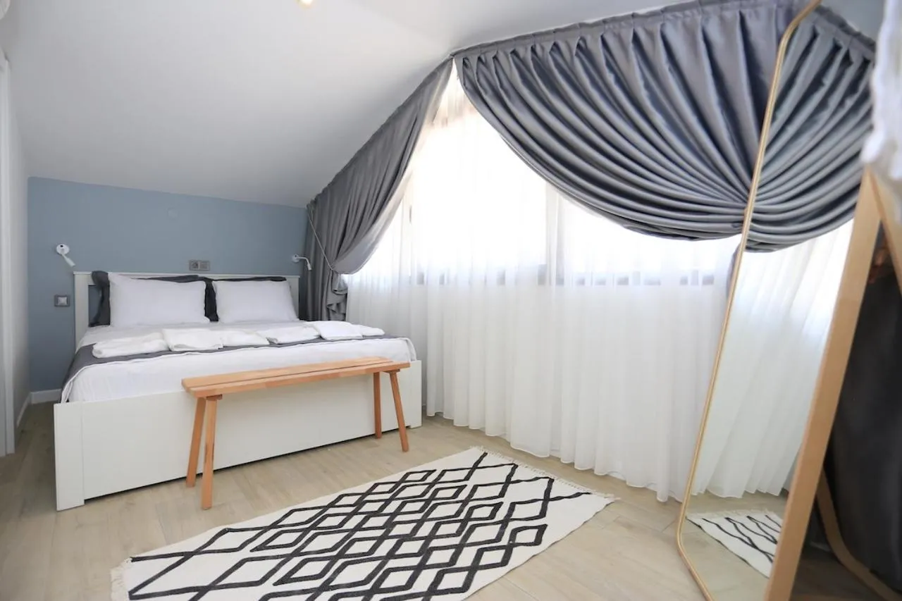 Bed in Verde Suites Akyaka