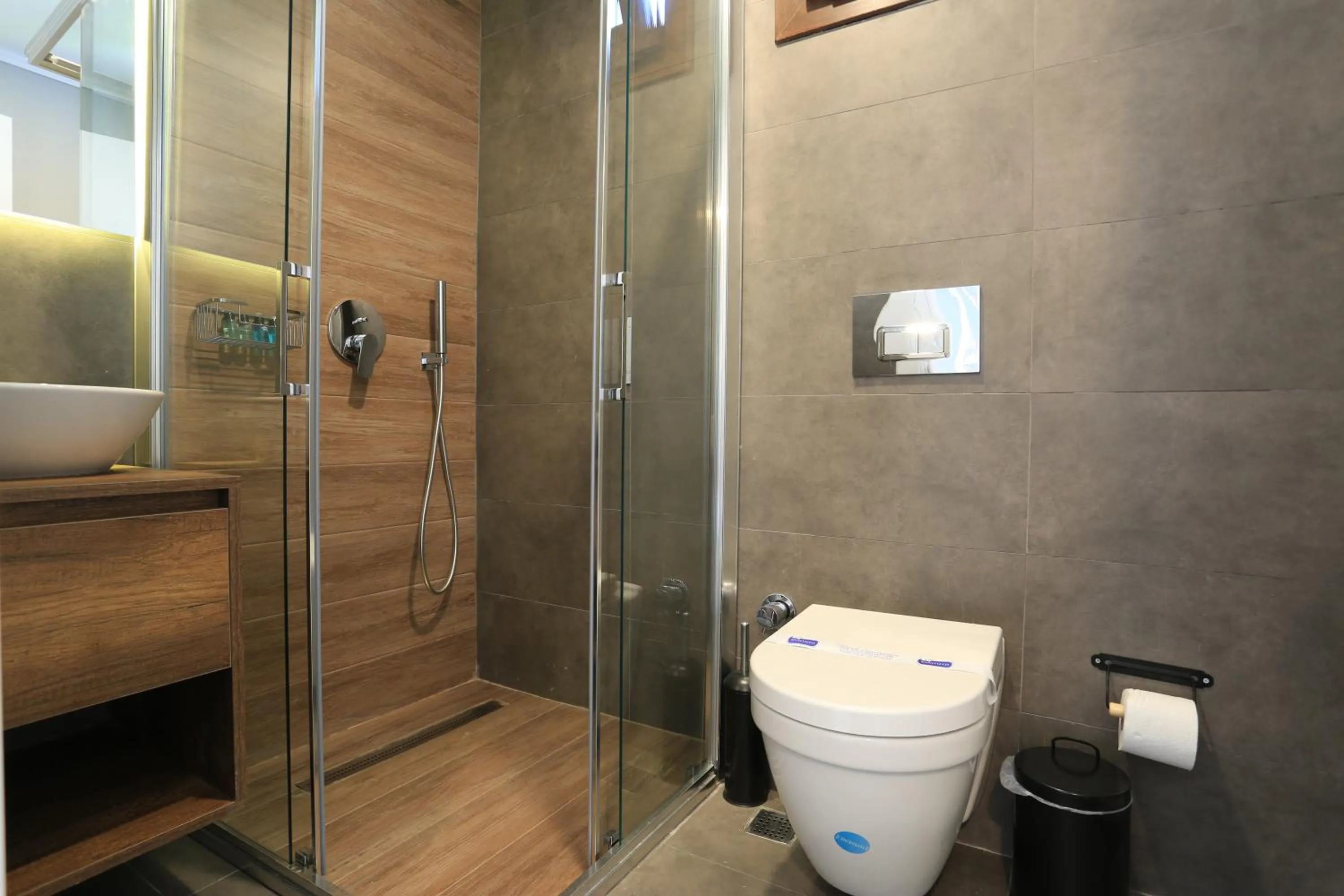 Shower in Verde Suites Akyaka