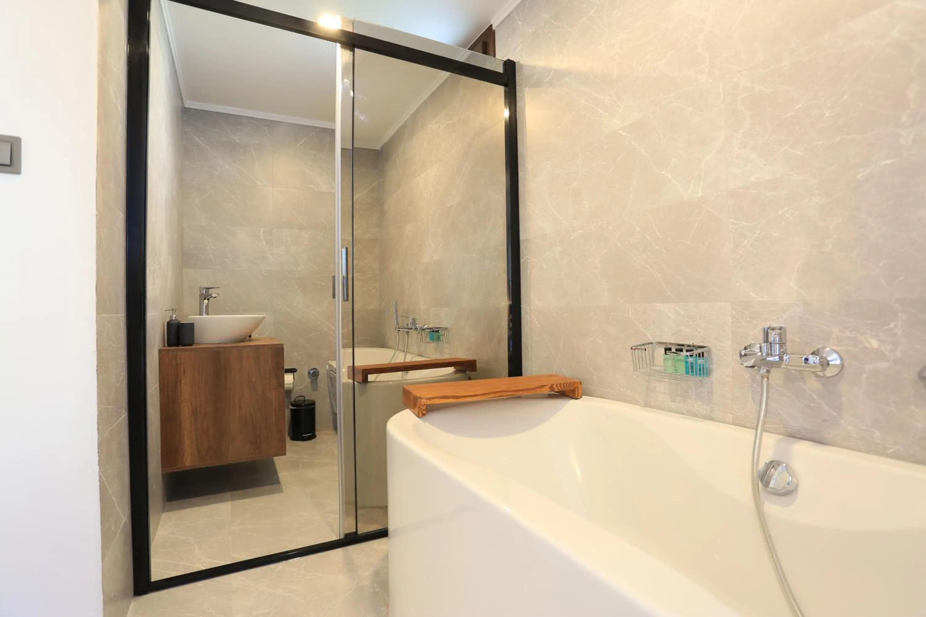 Shower in Verde Suites Akyaka
