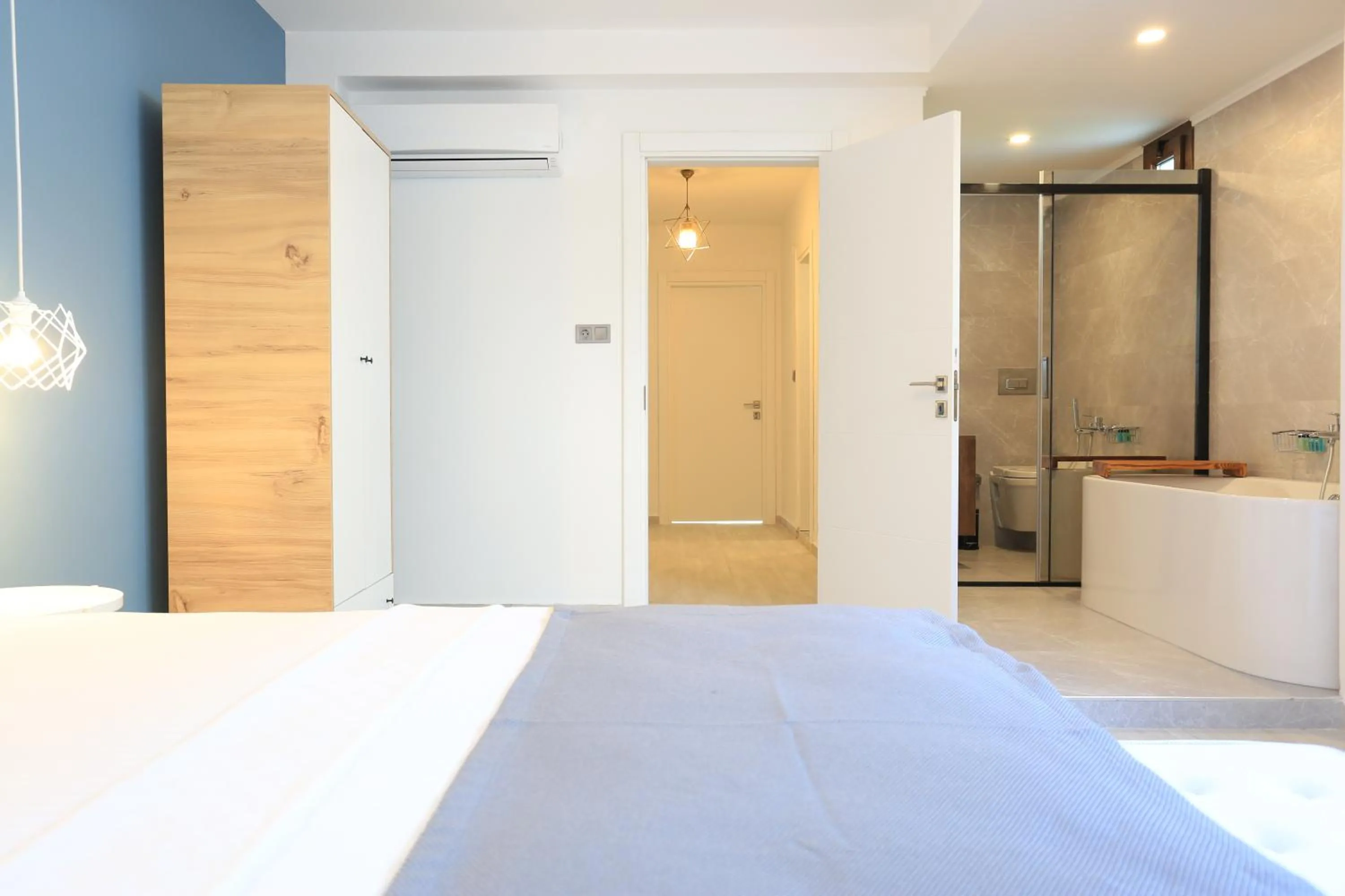 Bed in Verde Suites Akyaka