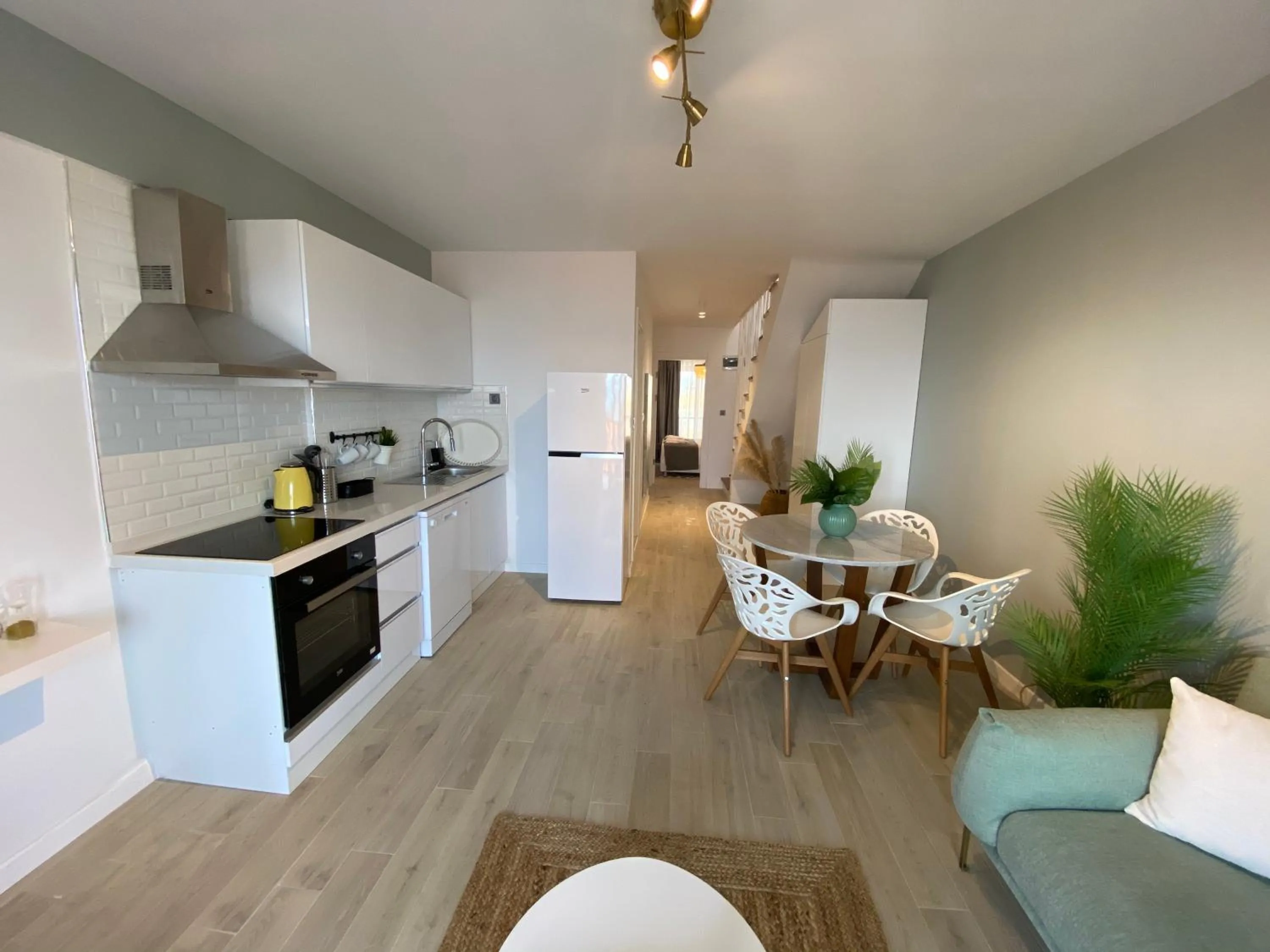 Kitchen or kitchenette in Verde Suites Akyaka