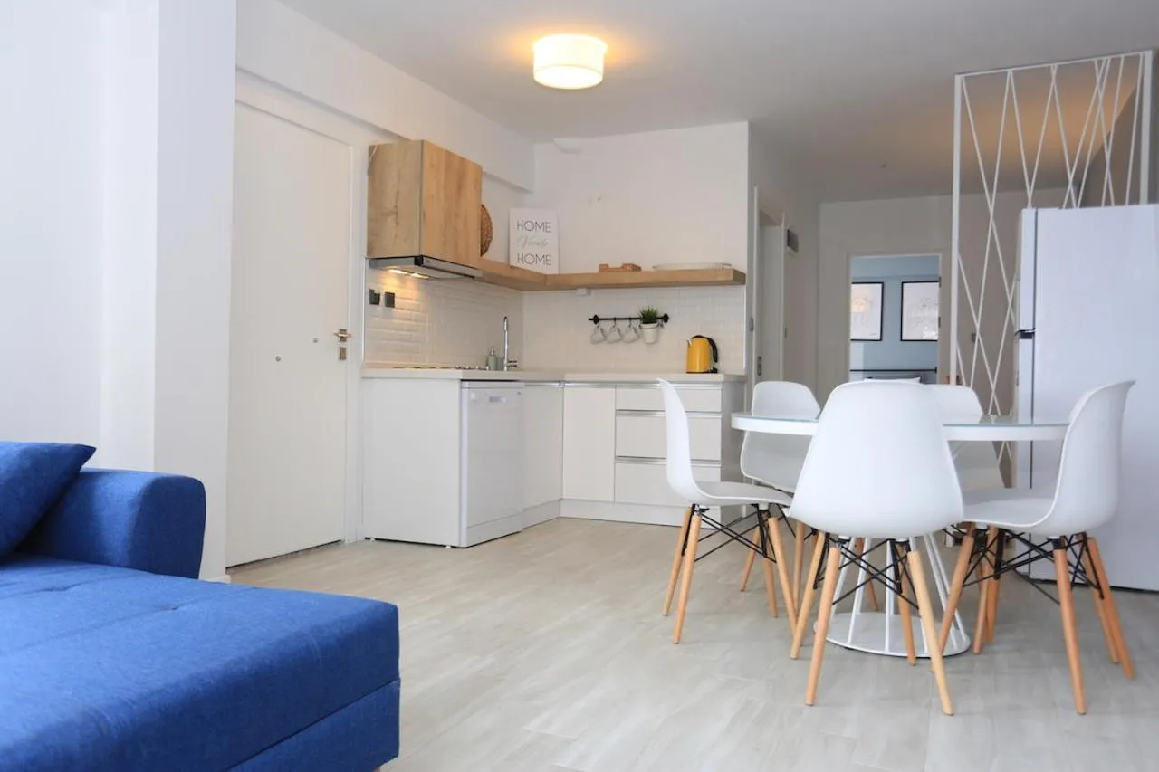 Kitchen or kitchenette in Verde Suites Akyaka