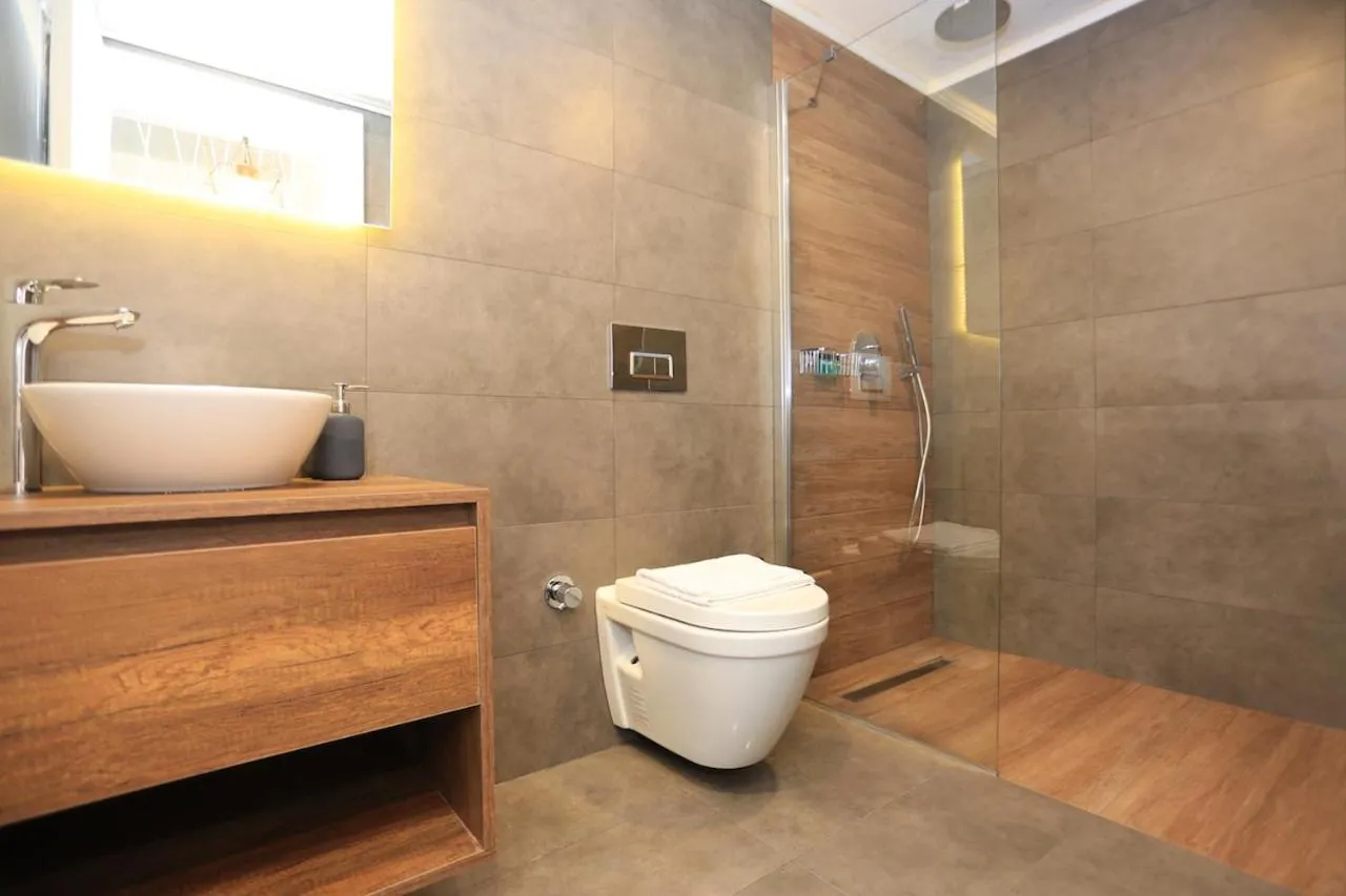 Shower in Verde Suites Akyaka
