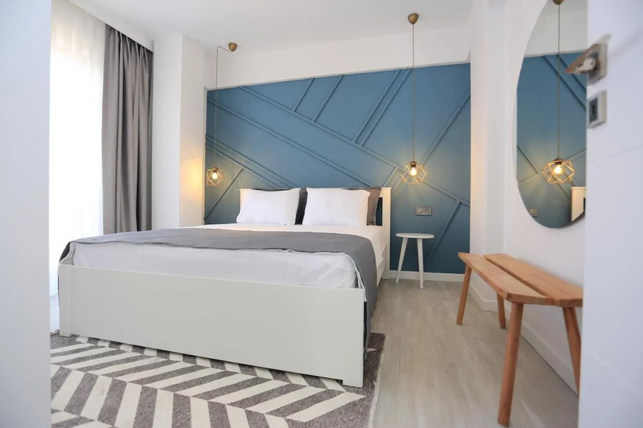 Bed in Verde Suites Akyaka