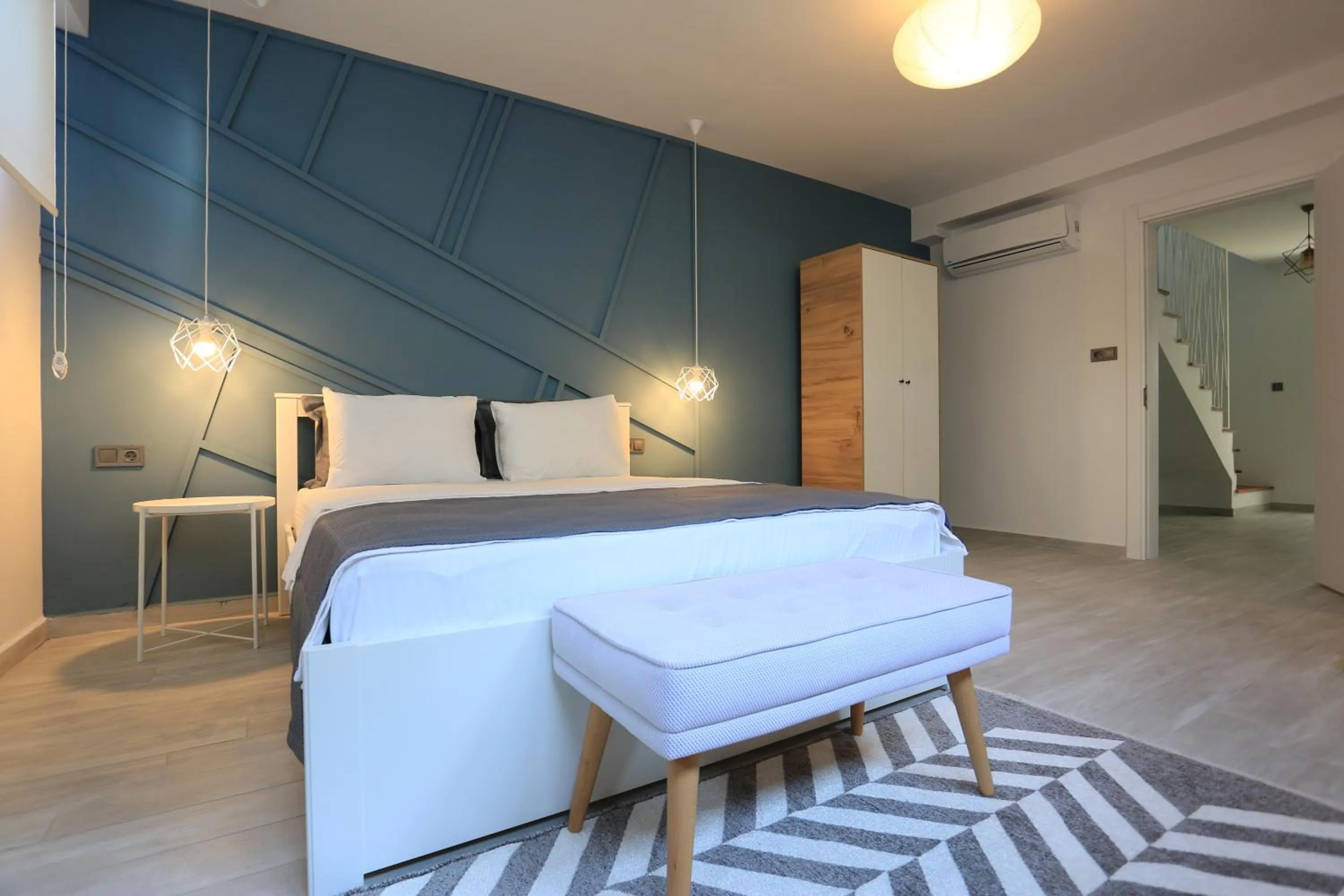 Bed in Verde Suites Akyaka