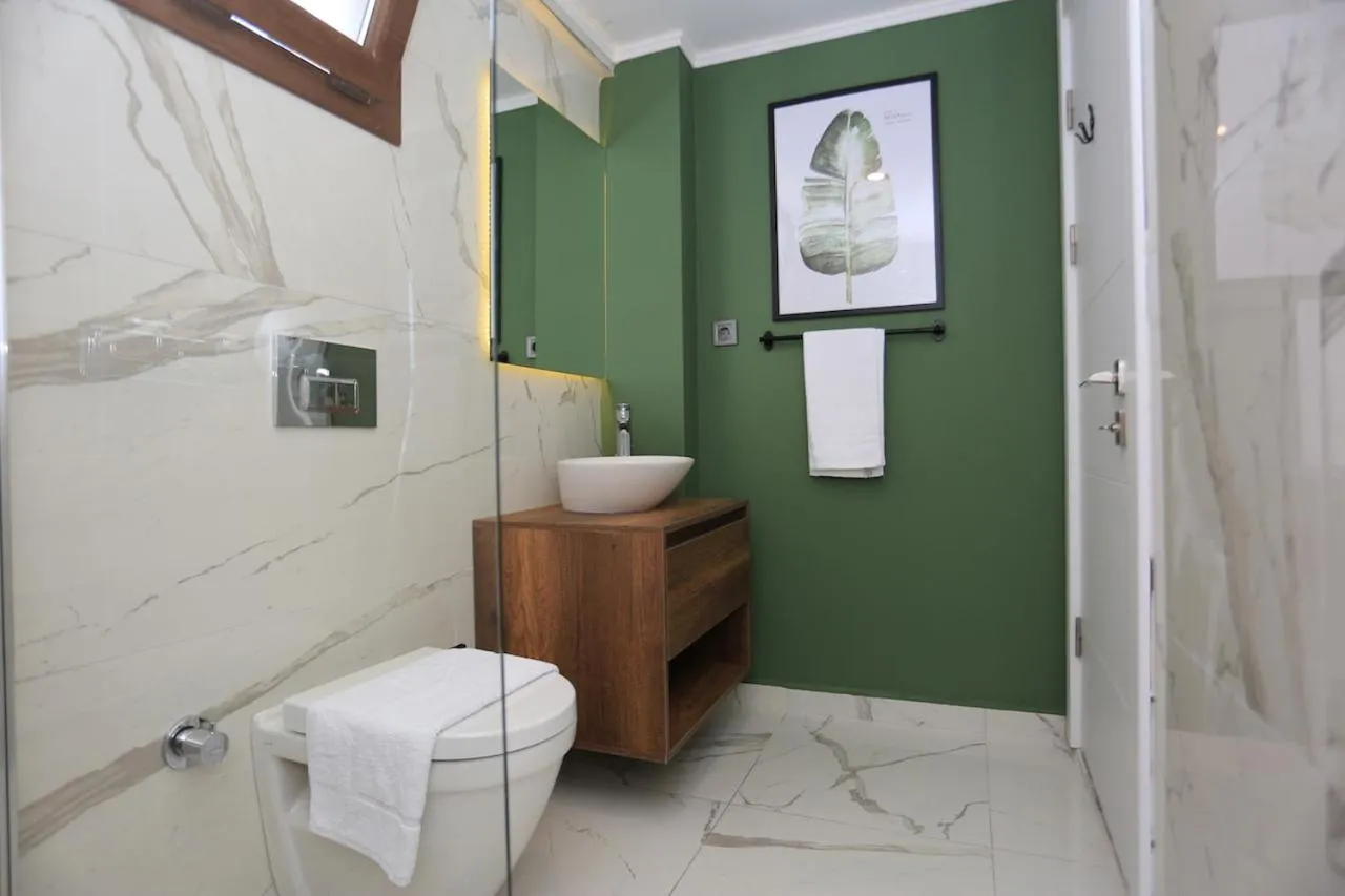 Shower in Verde Suites Akyaka