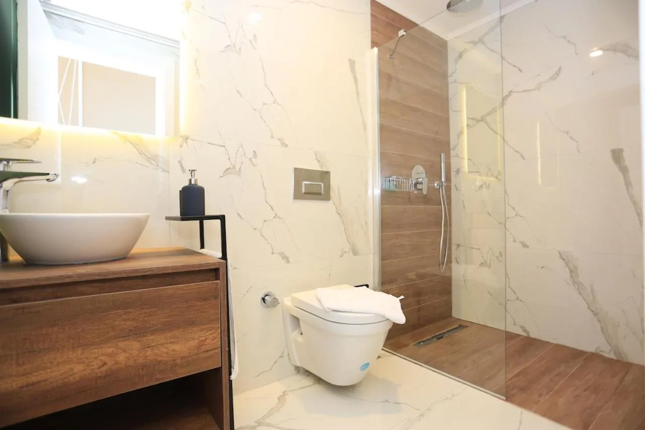 Shower in Verde Suites Akyaka