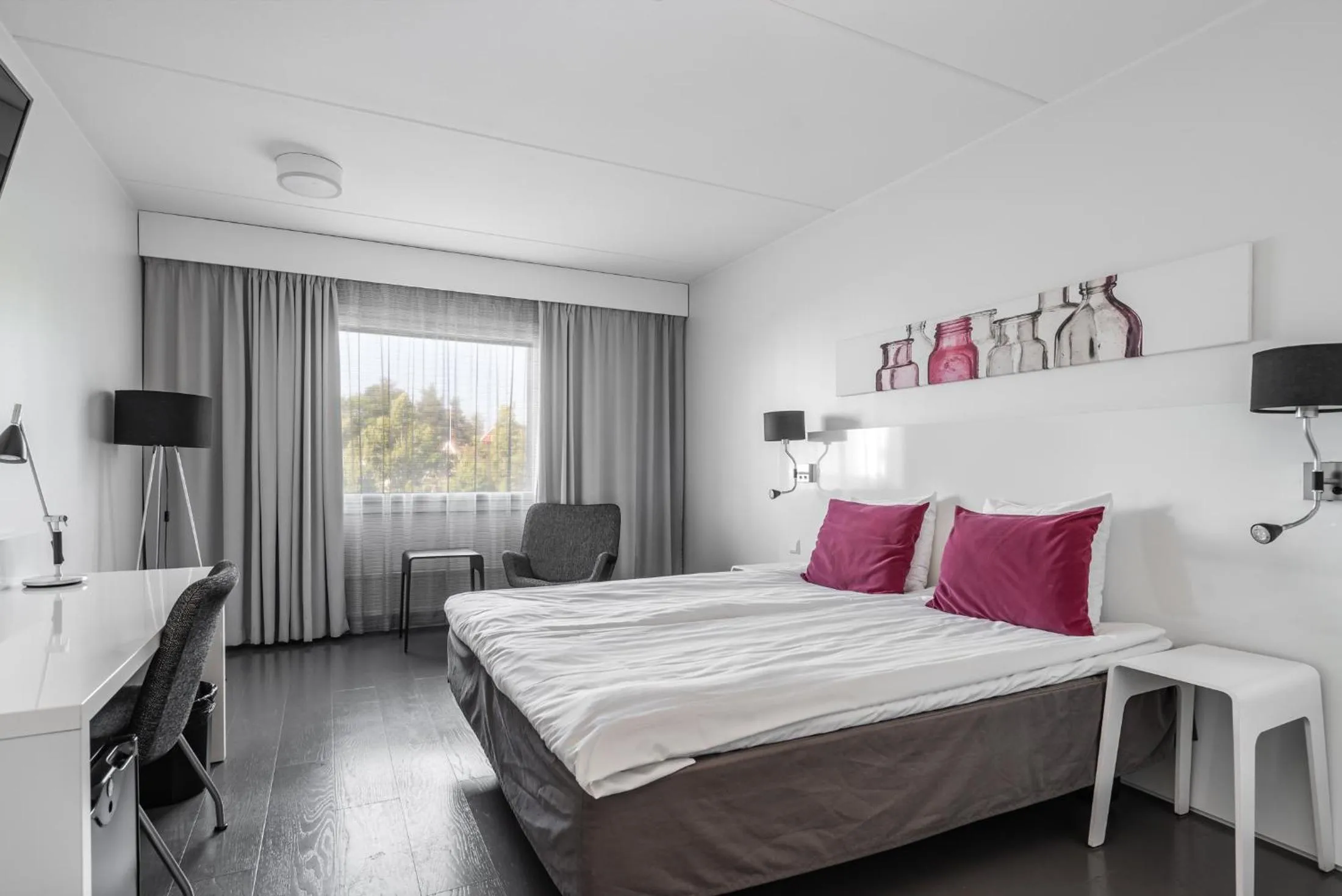 Bedroom, Bed in Teatterihotelli Riihimäki