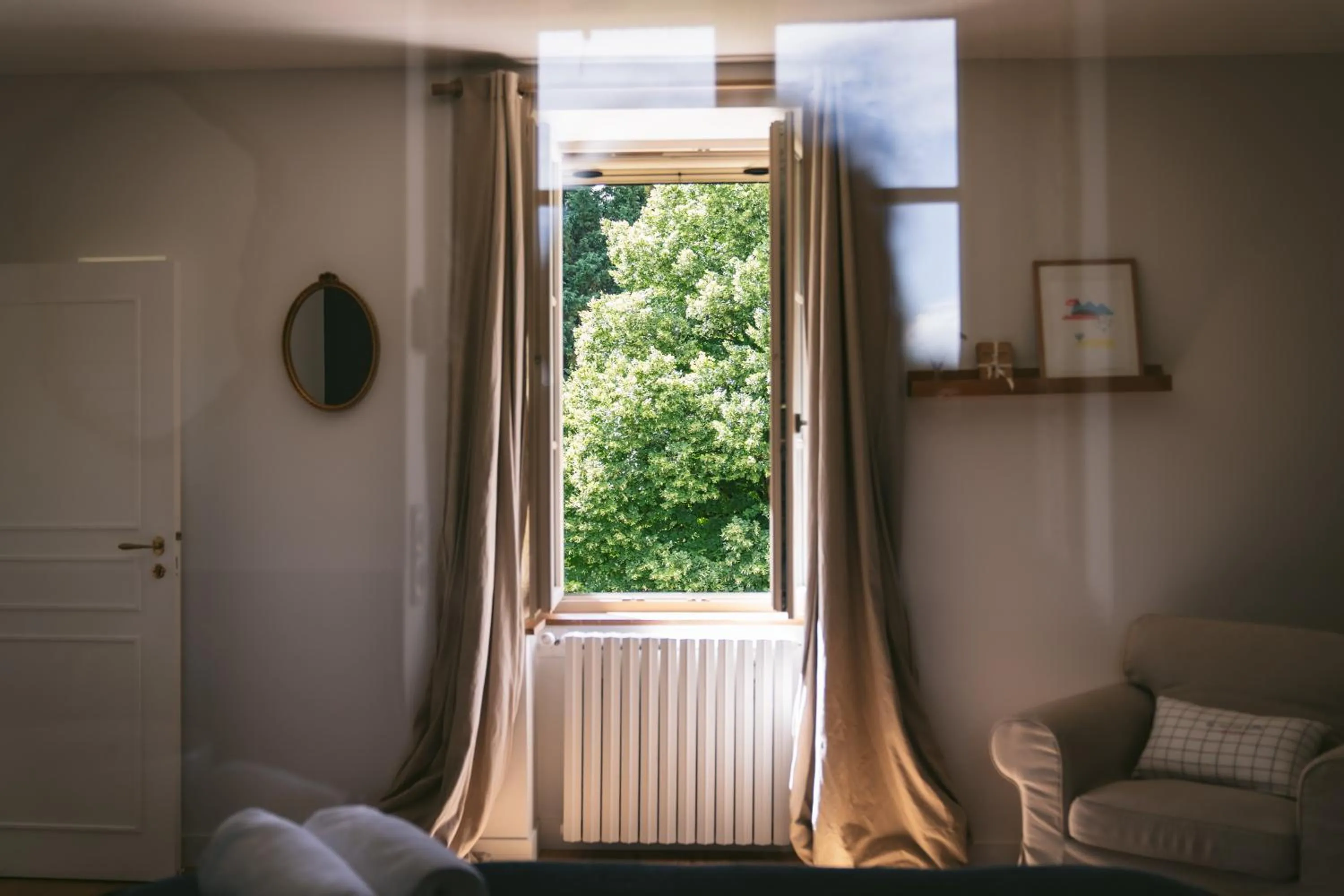 Garden view in Tomette Singulière