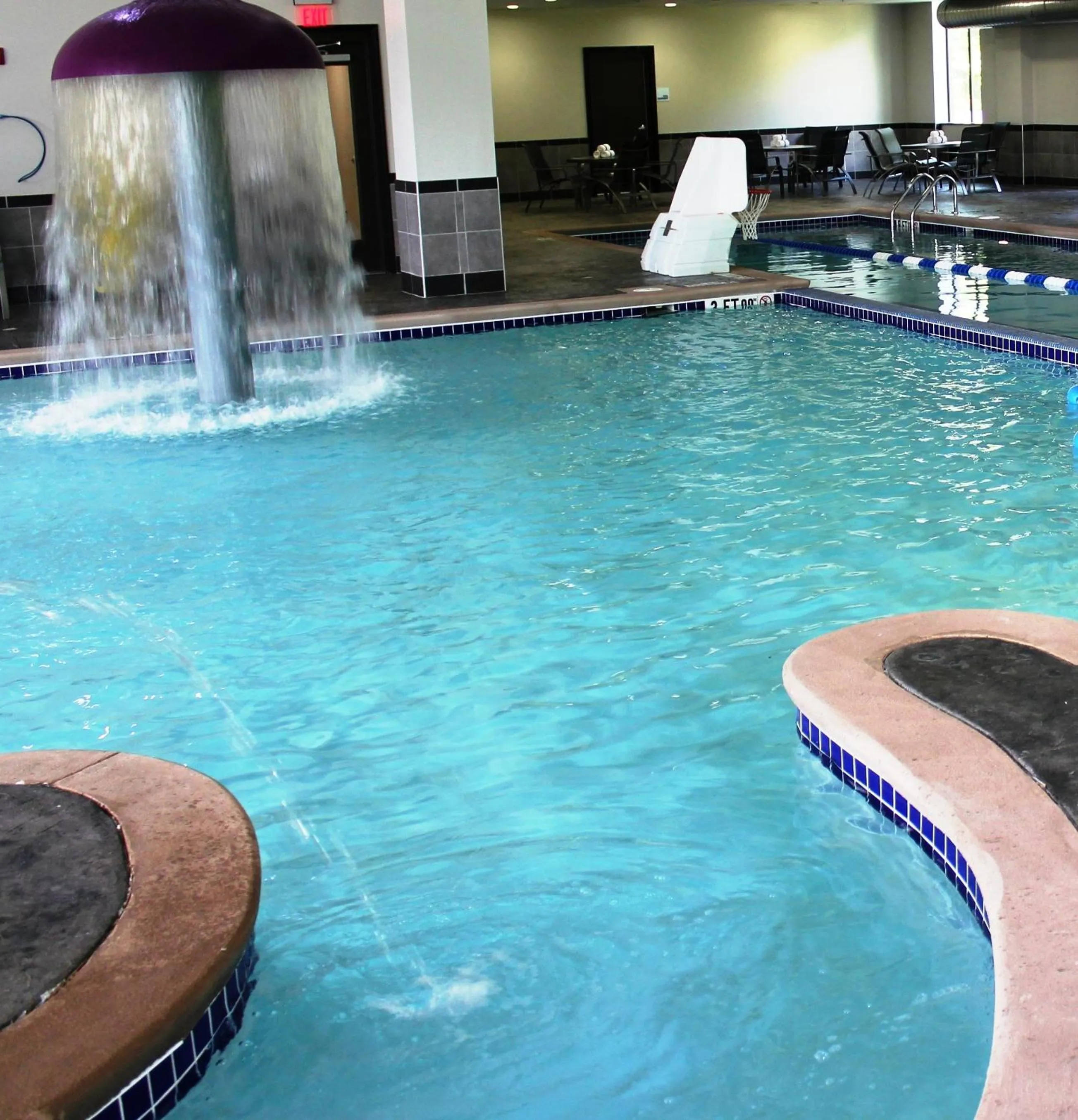 Swimming pool in Holiday Inn Express & Suites Columbus - Polaris, an IHG Hotel