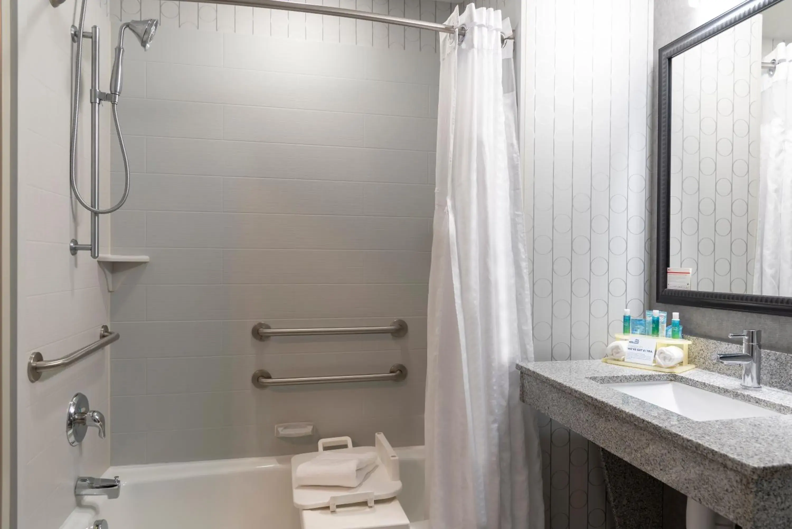 Bathroom in Holiday Inn Express & Suites Columbus - Polaris, an IHG Hotel Bathroom in Holiday Inn Express & Suites Columbus - Polaris, an IHG Hotel