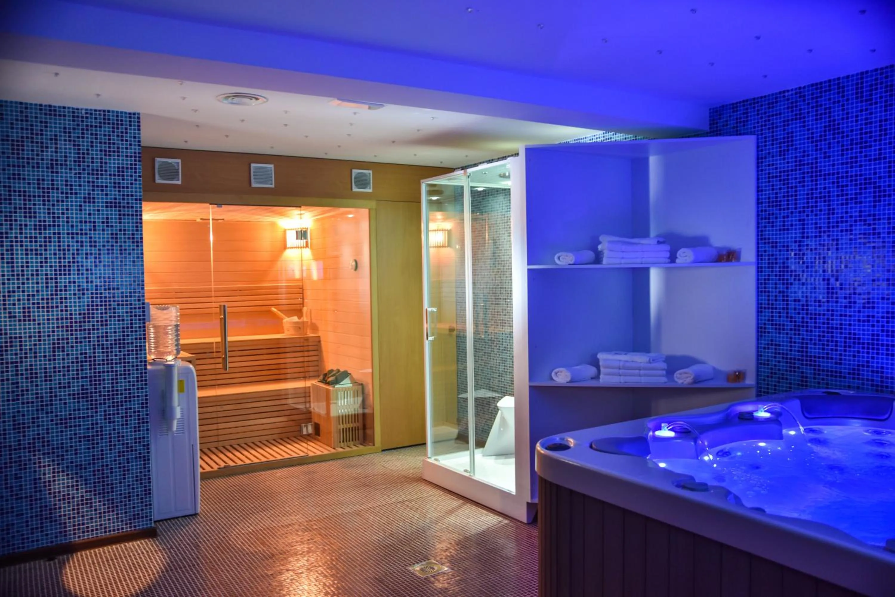 Sauna in Padam Hotel & SPA