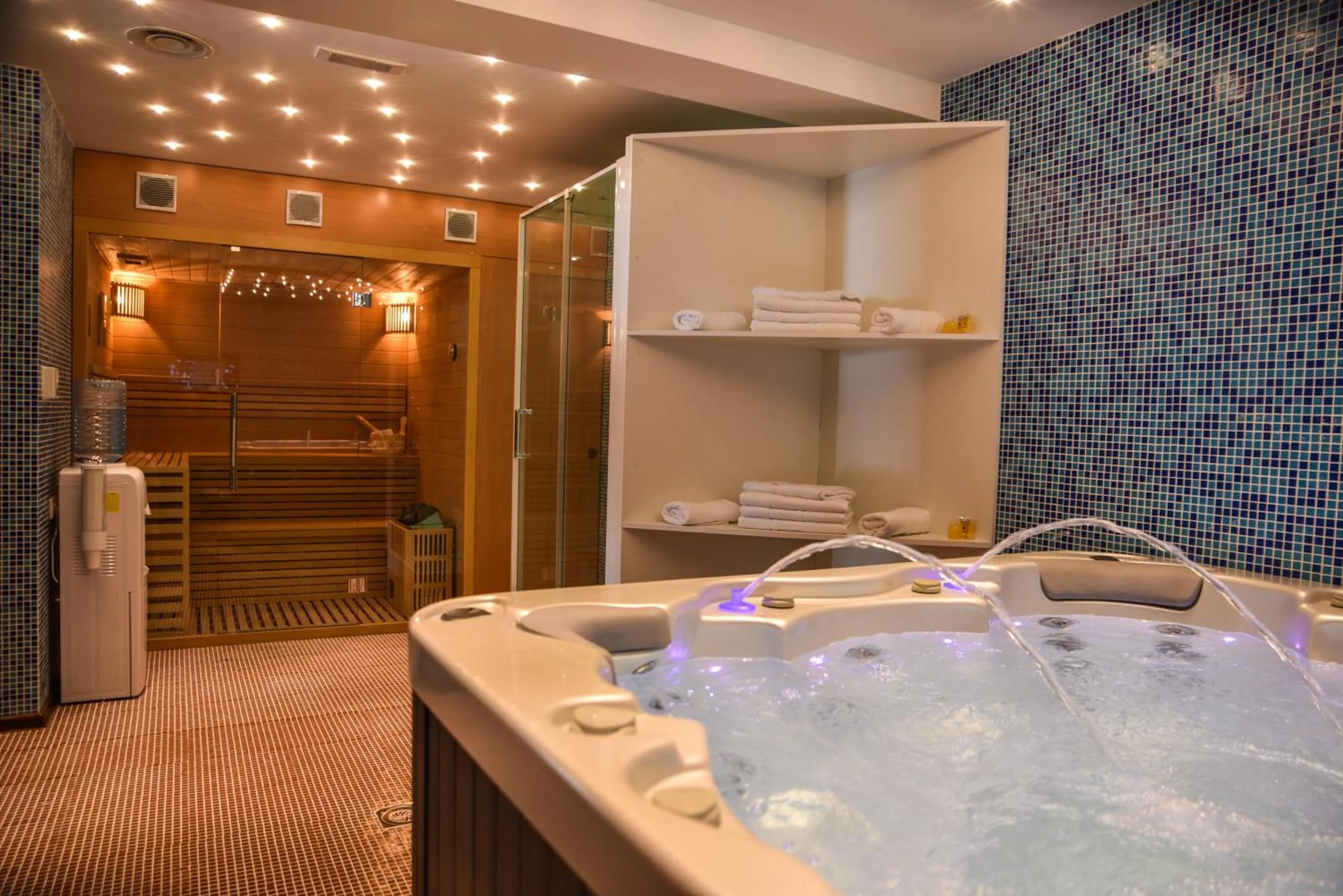 Sauna in Padam Hotel & SPA