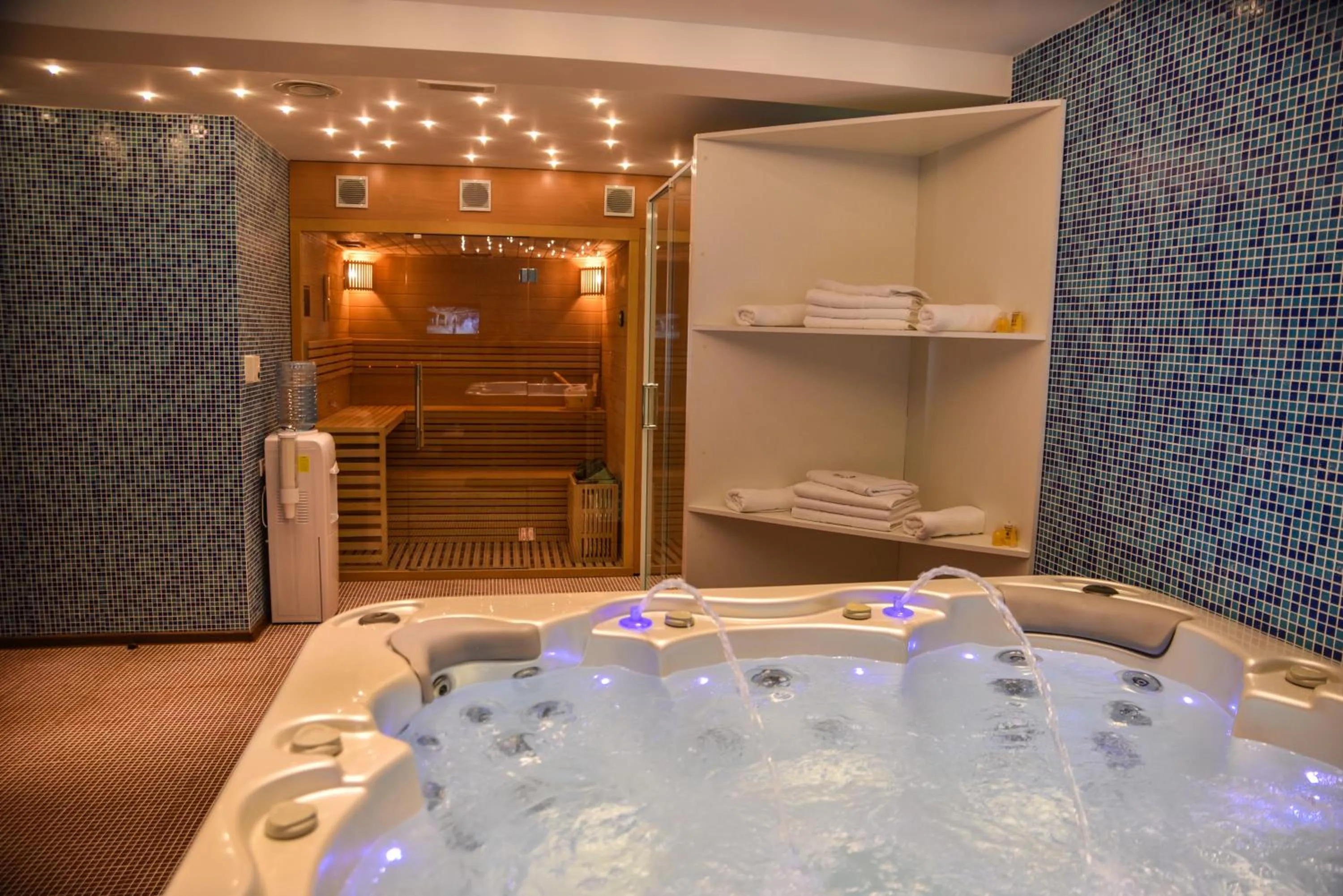 Sauna in Padam Hotel & SPA