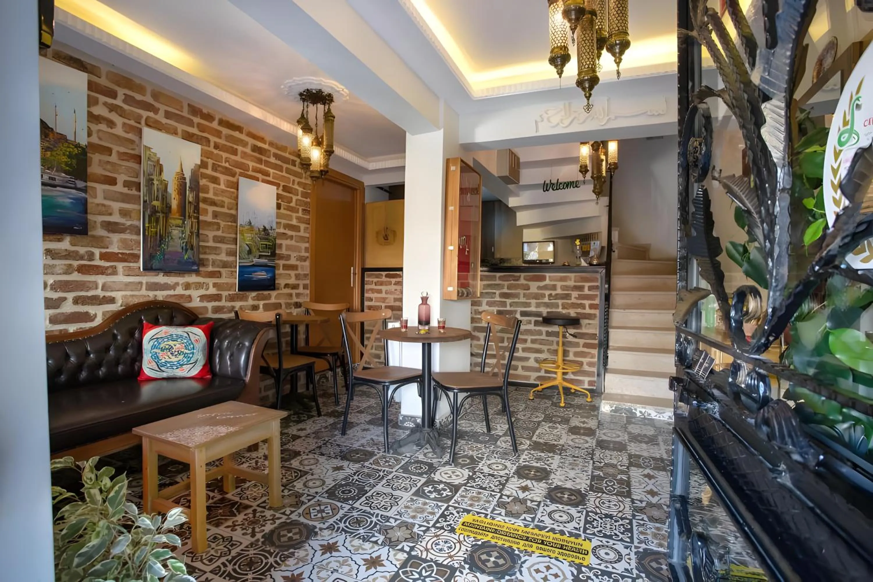 Living room in Sofia Corner Hotel