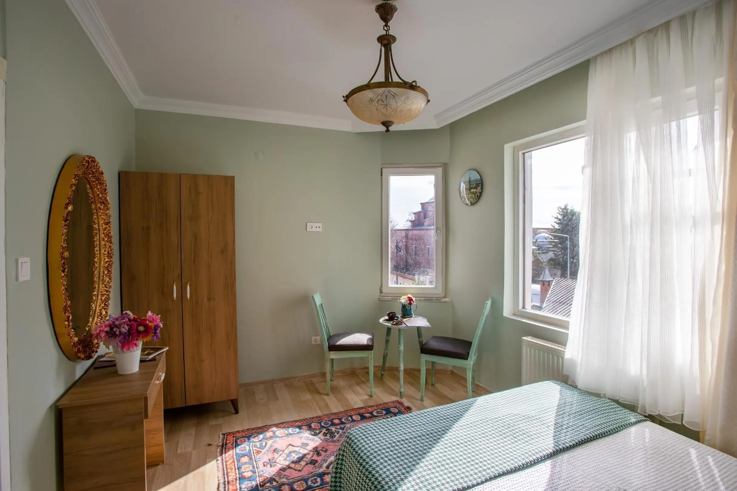 Decorative detail, Bed in Sofia Corner Hotel