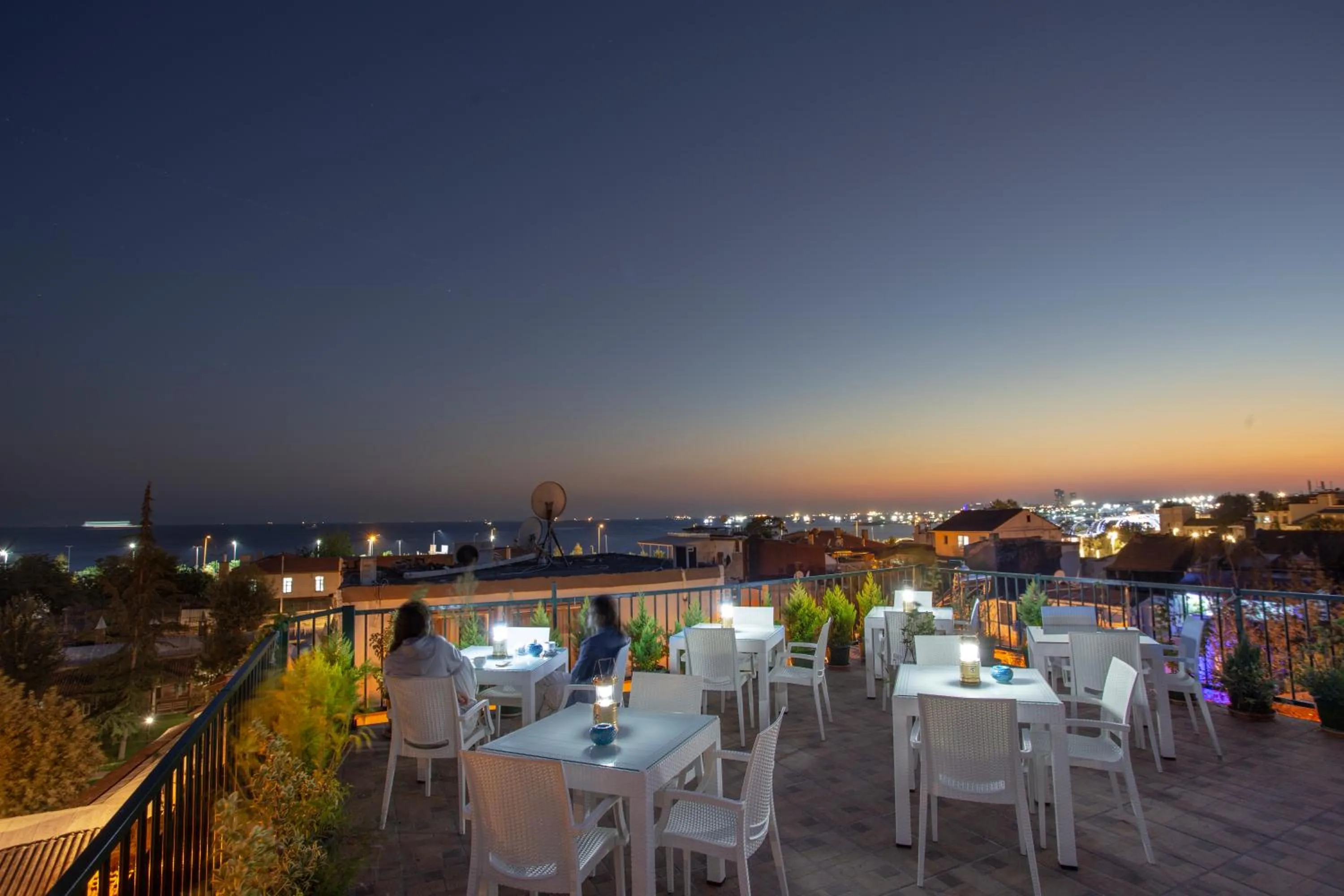 People in Sofia Corner Hotel