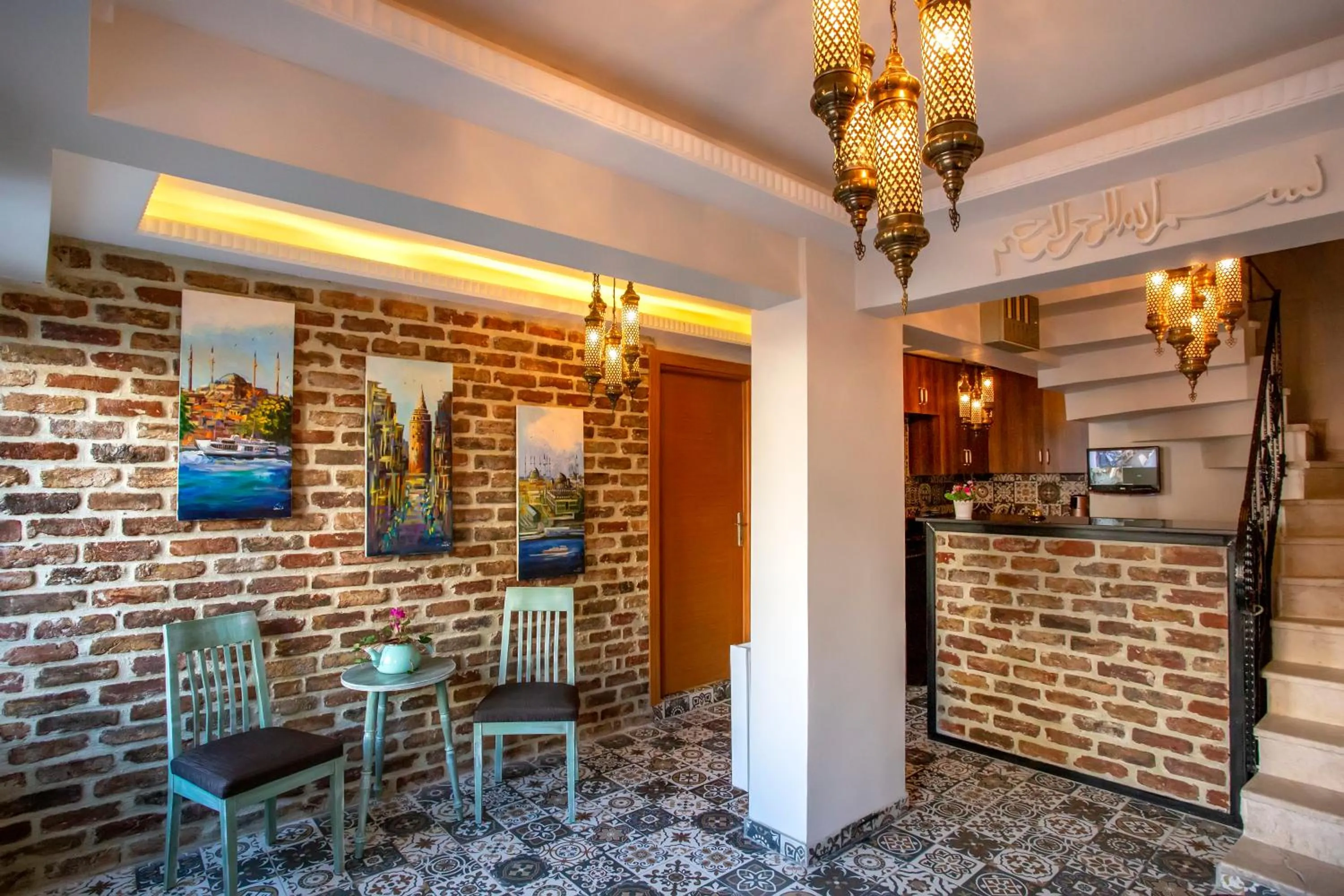 Lobby or reception in Sofia Corner Hotel