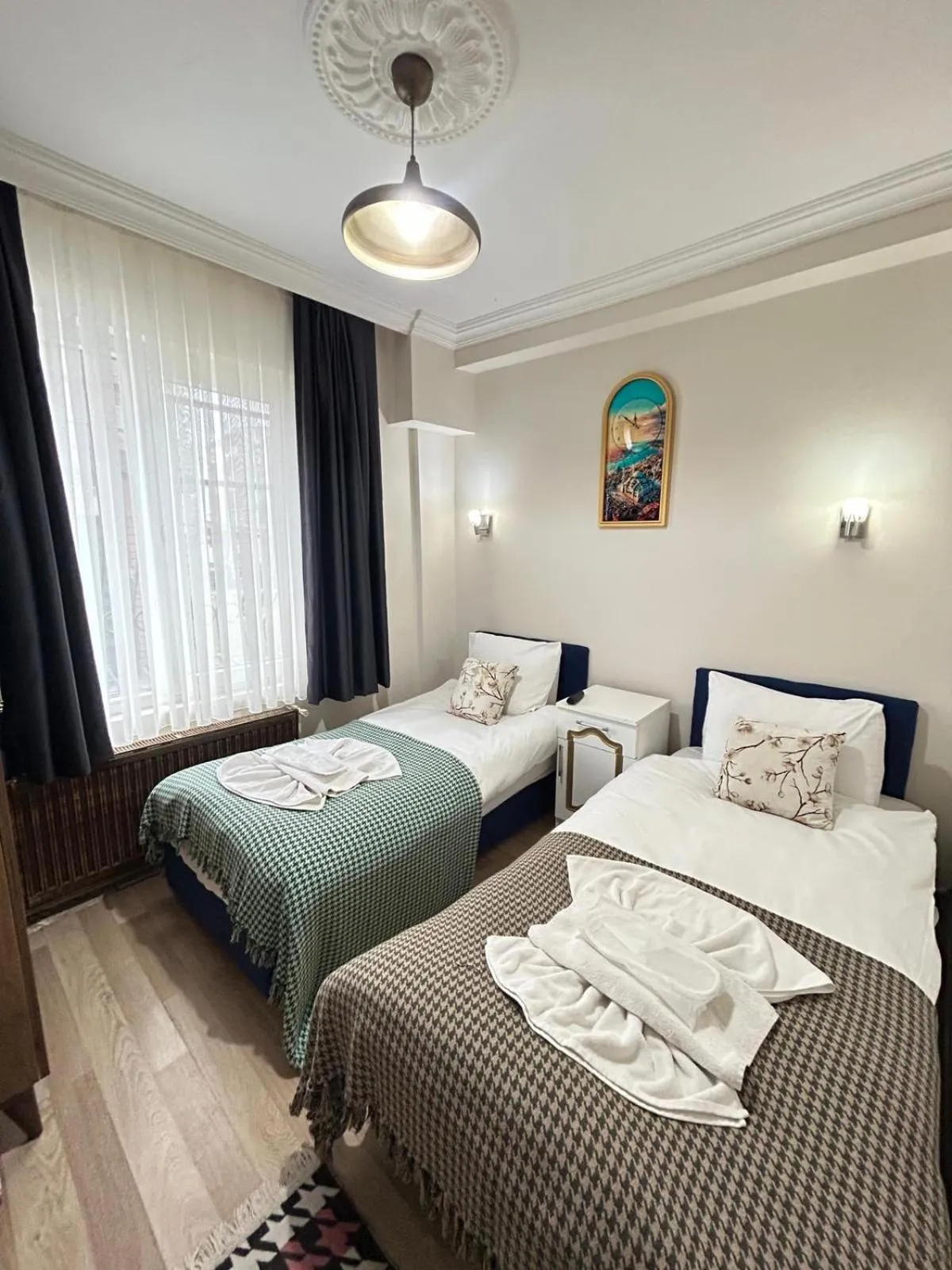 Bed in Sofia Corner Hotel