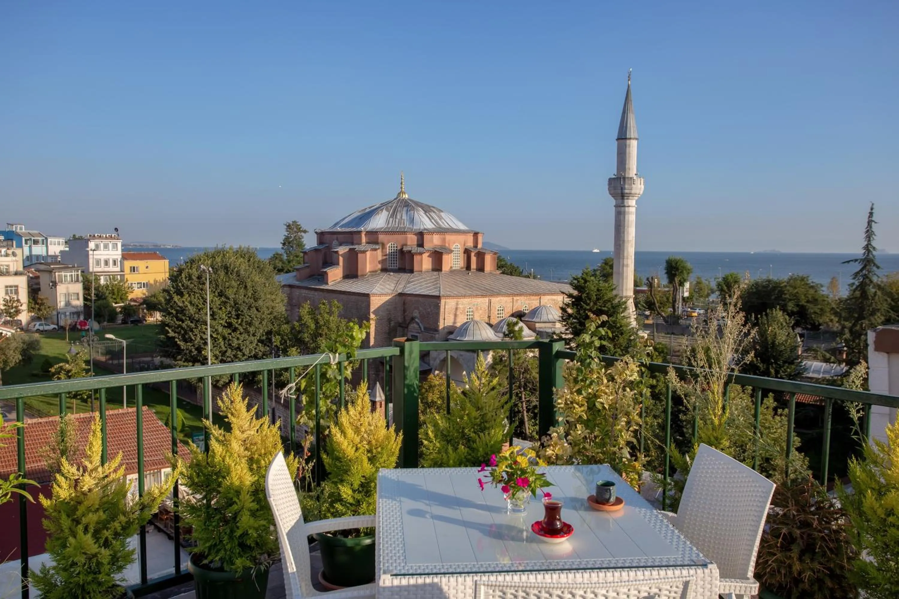 Balcony/Terrace in Sofia Corner Hotel
