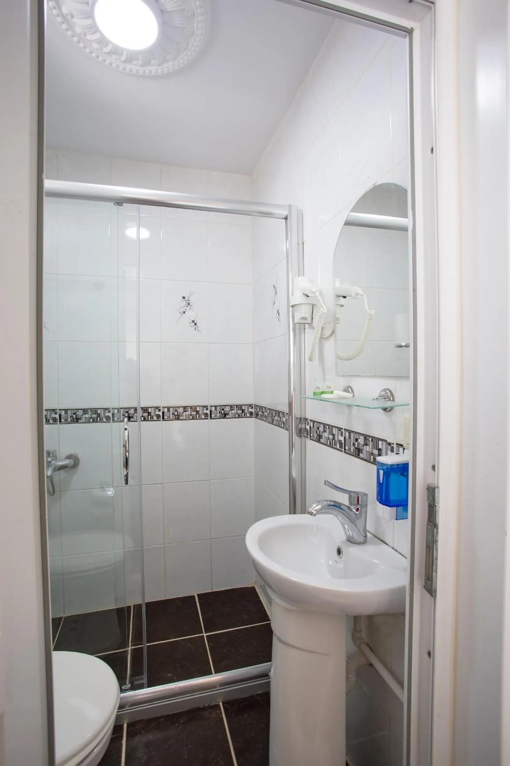 Shower in Sofia Corner Hotel