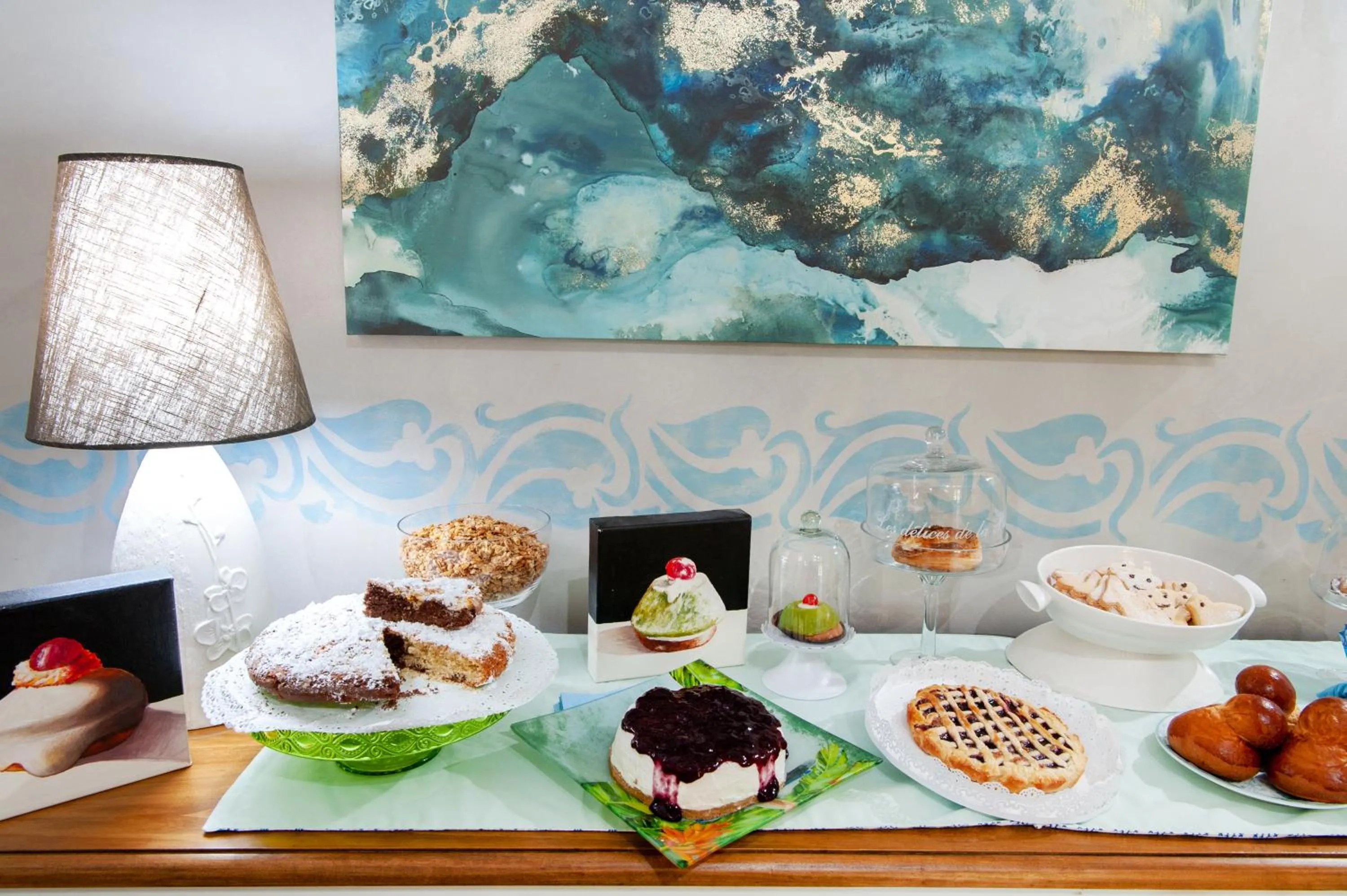 Food and drinks in La Corte di Edoardo