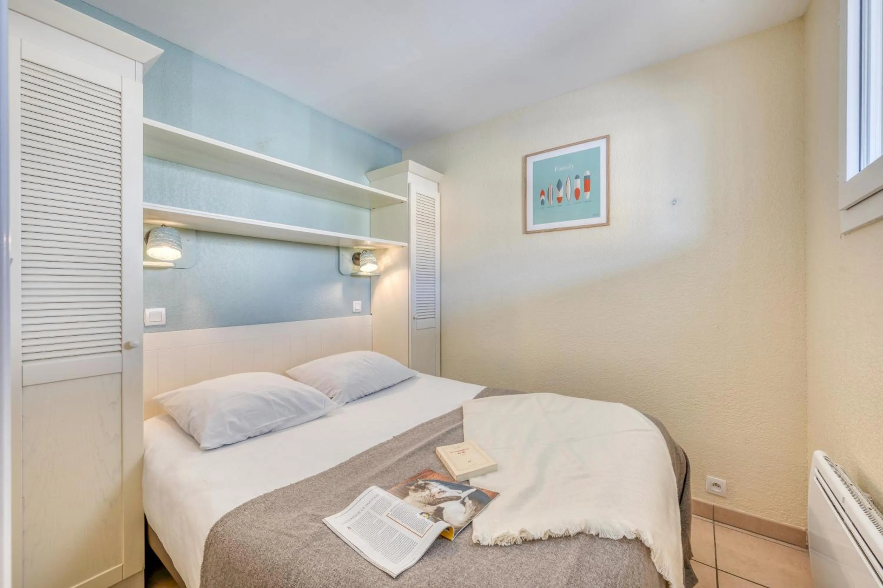 Bed in Résidence Pierre & Vacances Bleu Marine