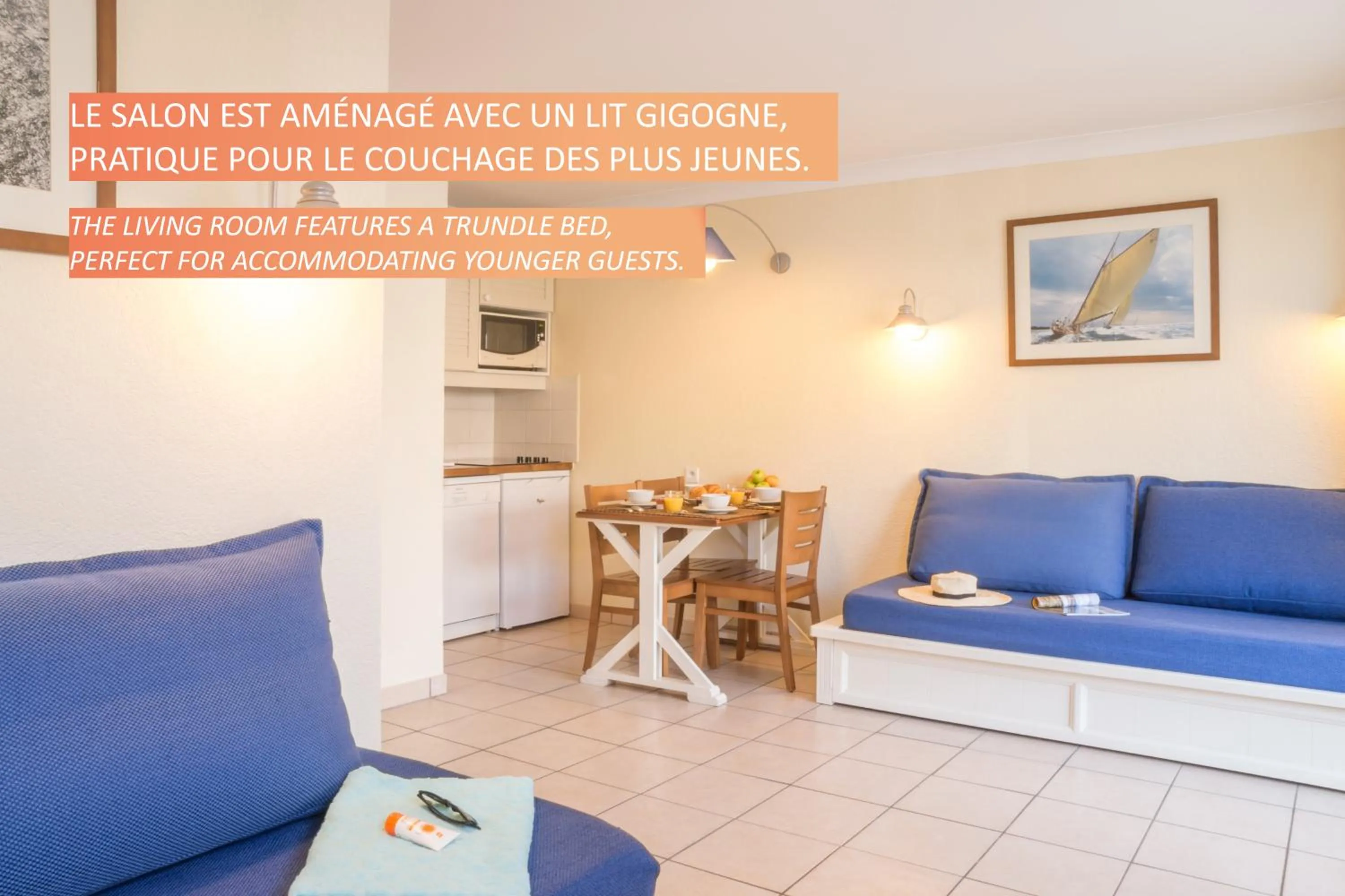 Day in Résidence Pierre & Vacances Bleu Marine