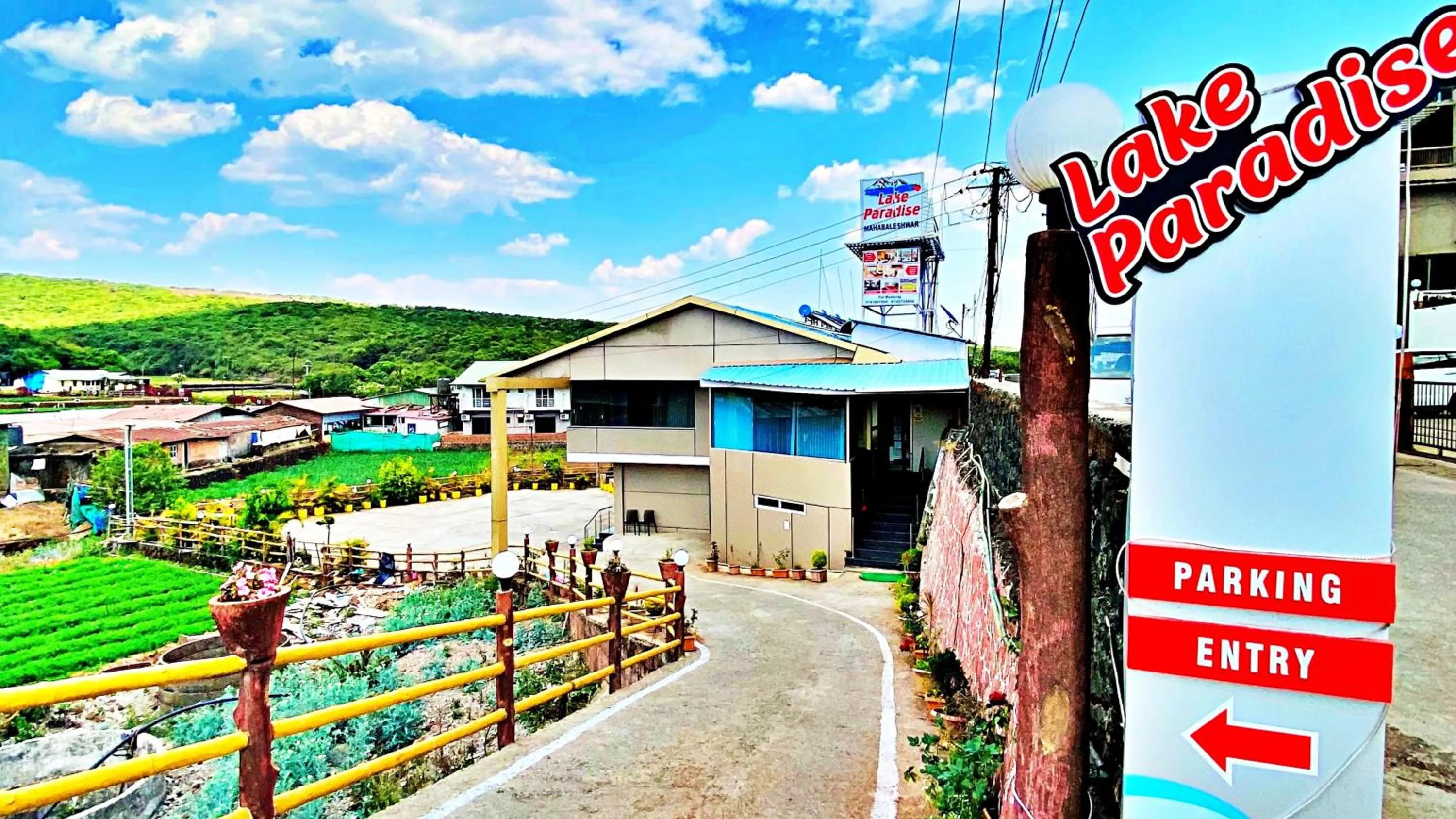 Facade/entrance in Hotel Lake Paradise Mahabaleshwar