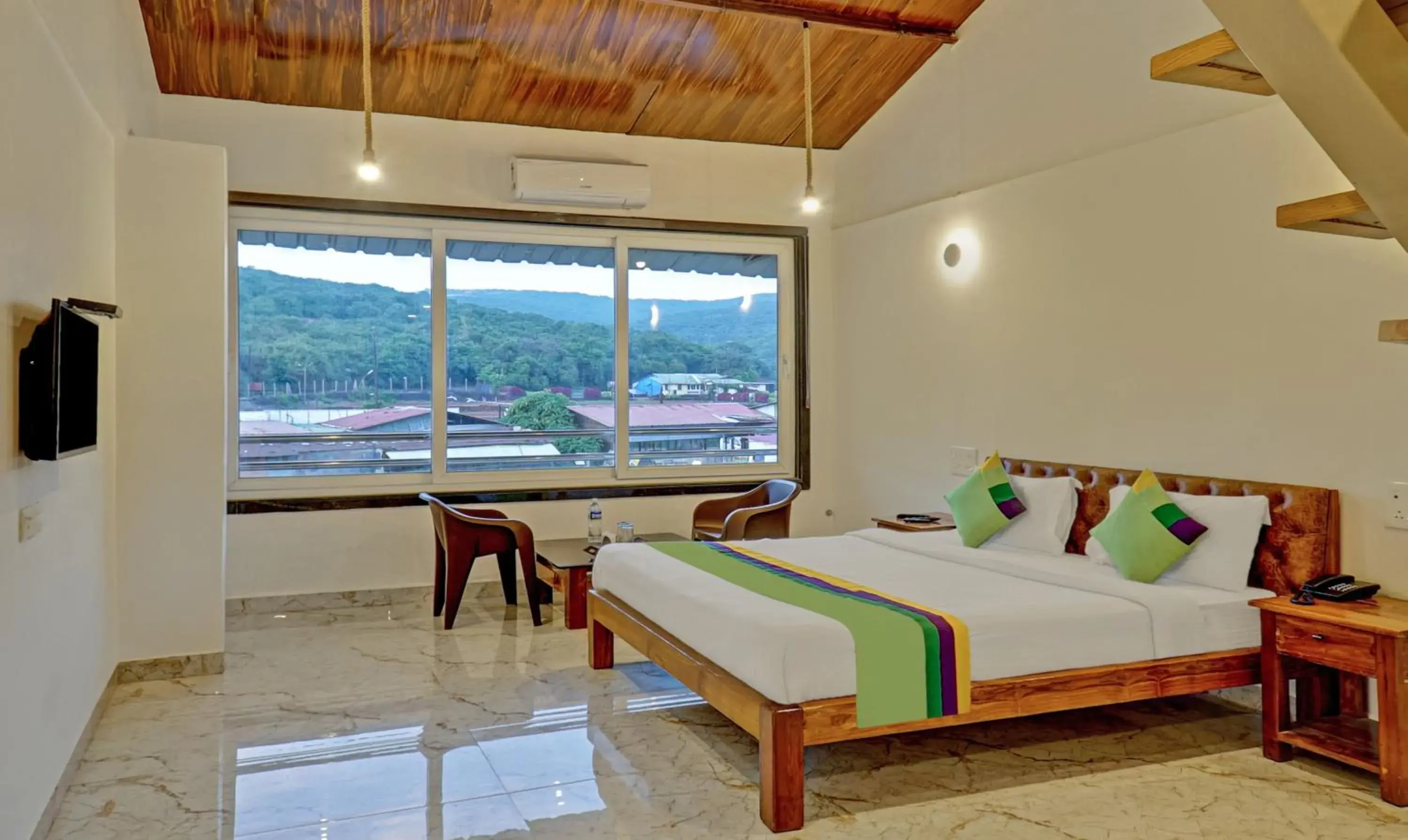 Premium Duplex Room with Mountain View in Hotel Lake Paradise Mahabaleshwar Premium Duplex Room with Mountain View in Hotel Lake Paradise Mahabaleshwar